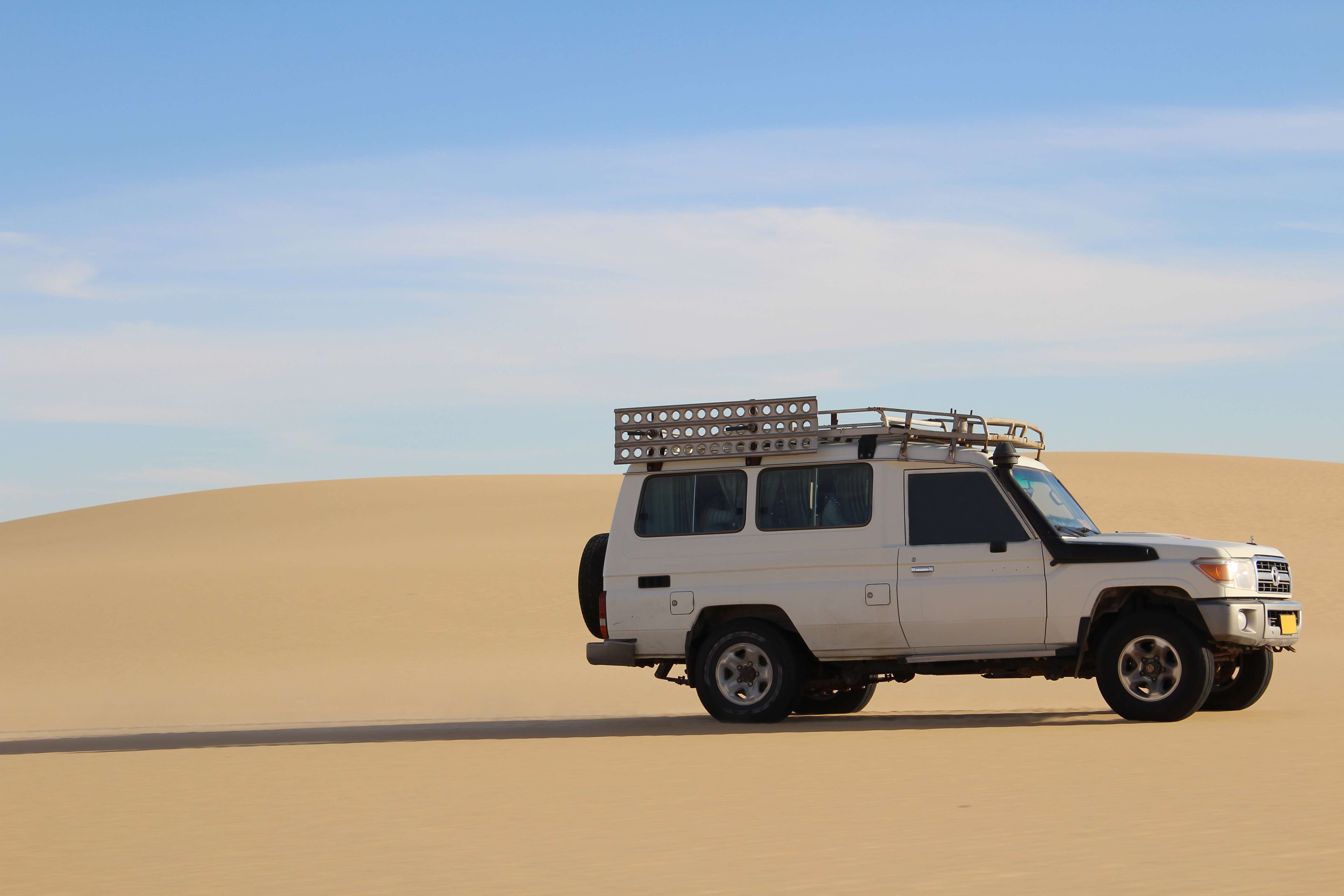 Take a Jeep Safari Ride in The White Desert in Farafra
