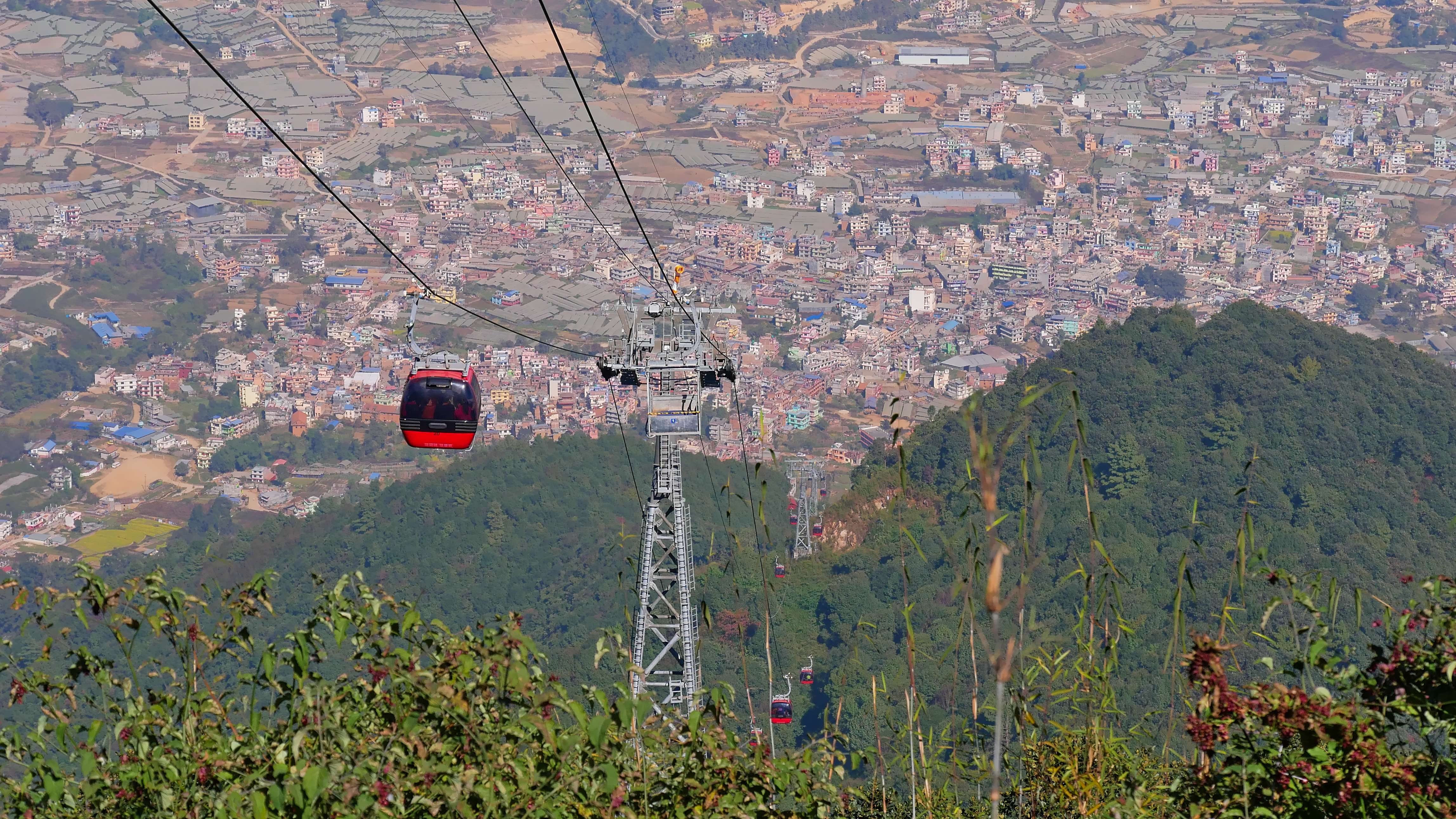 Take a Cable Car Ride to Chandragiri Hills