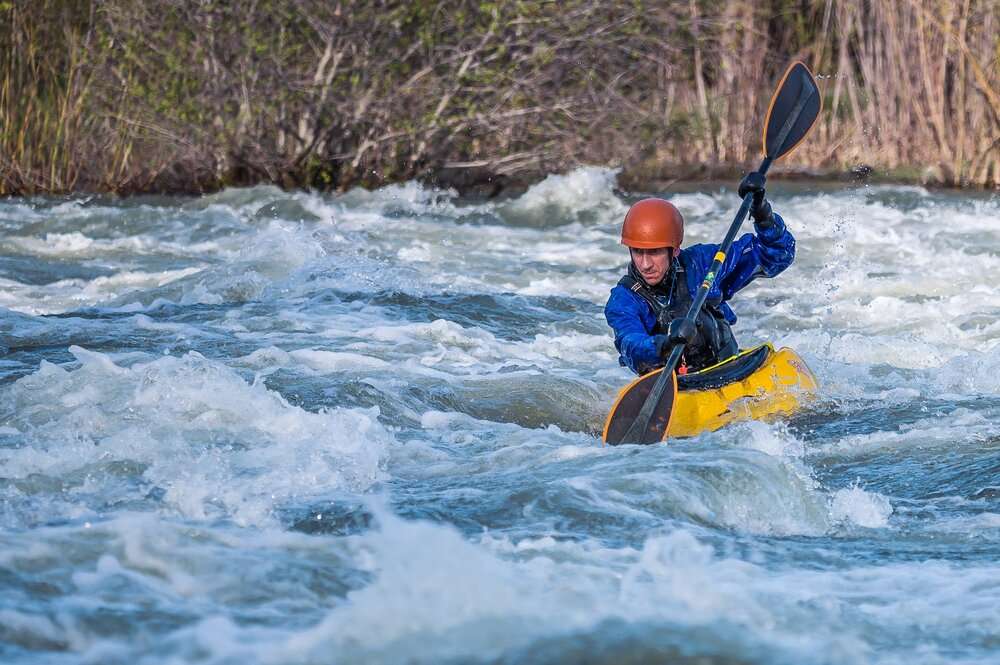 Kayaking in Seti River