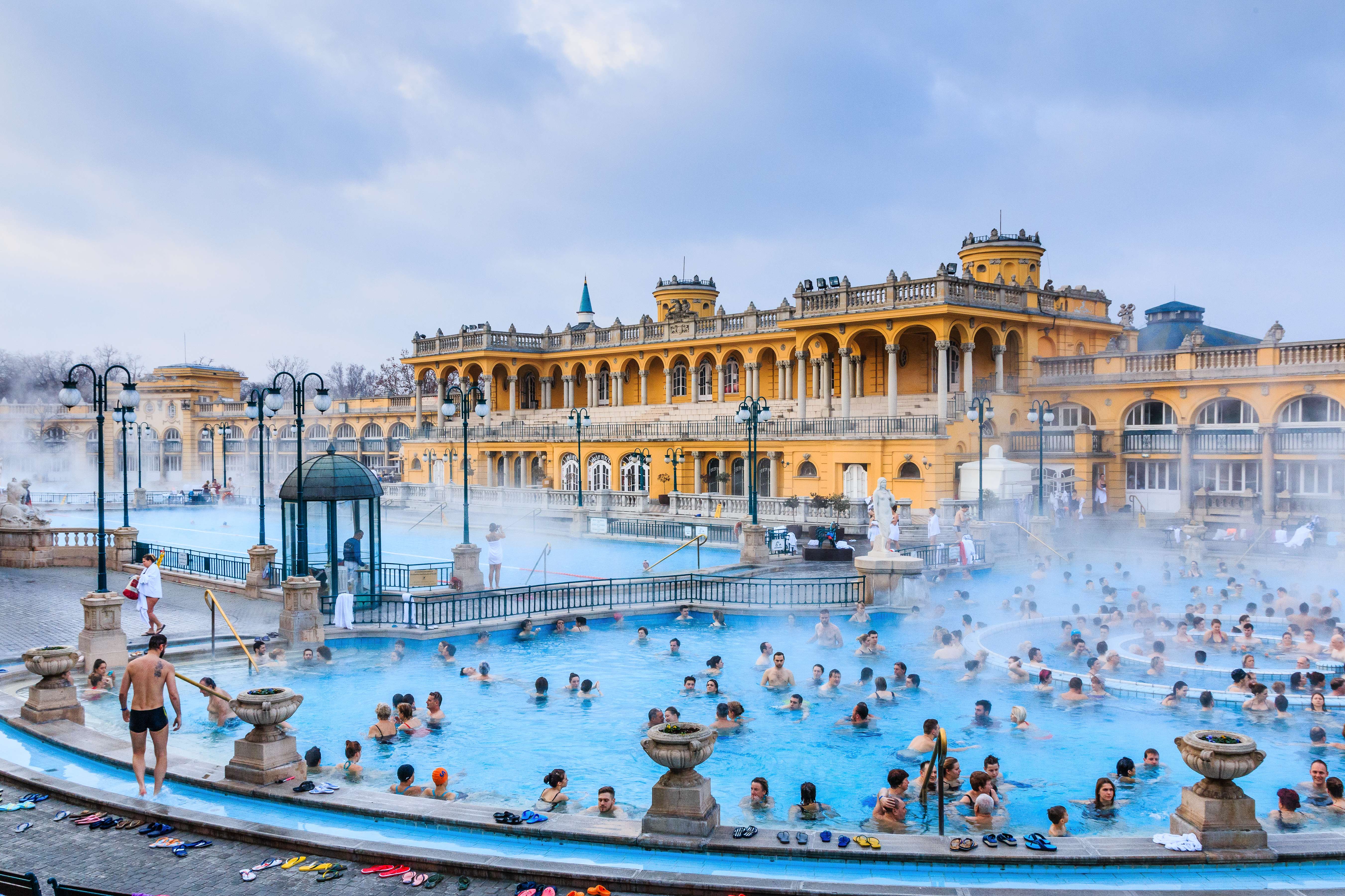 Go for a Thermal Bath in Budapest