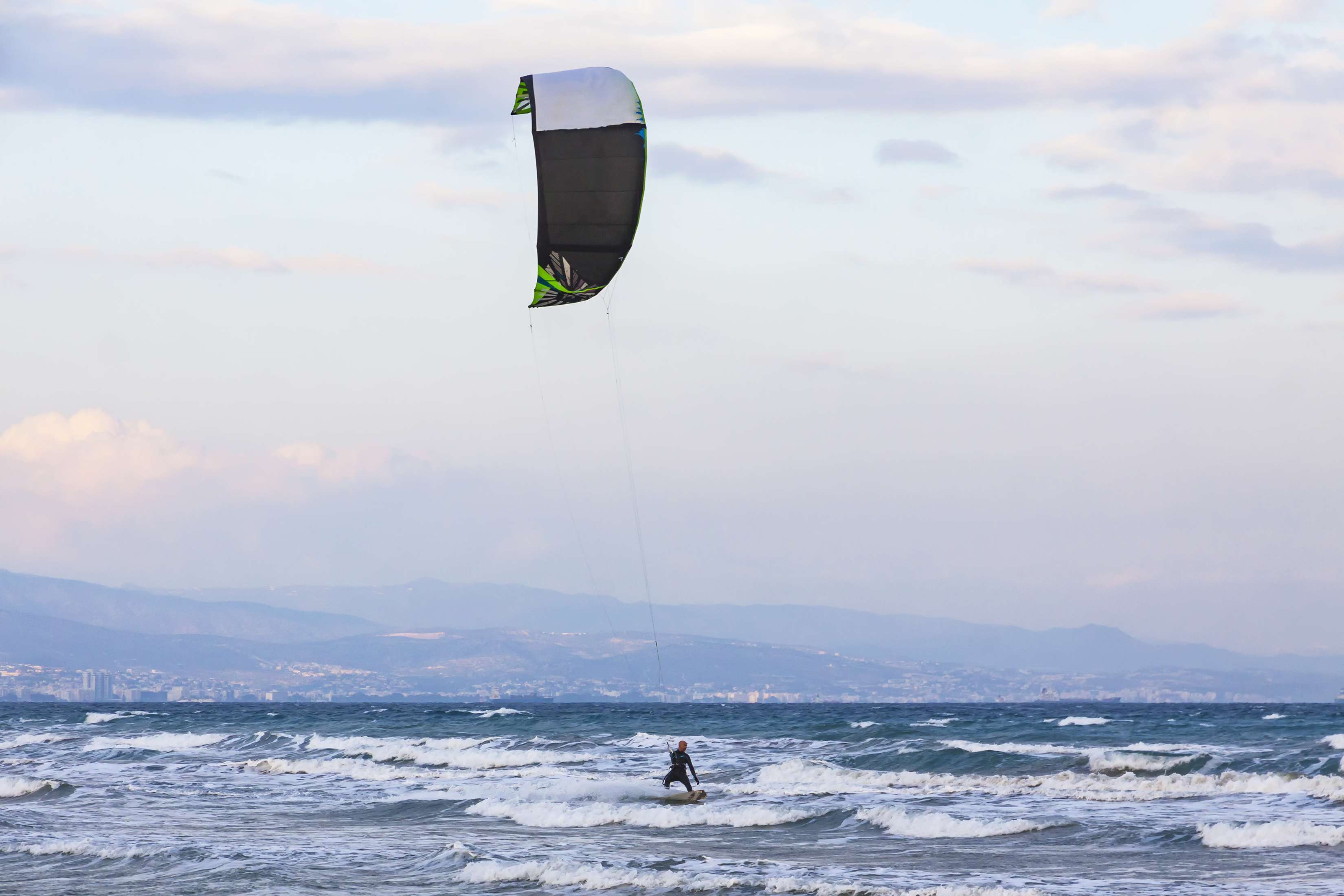 Kiteboarding at Europe’s kiteboarding Capital - Tarifa in Spain