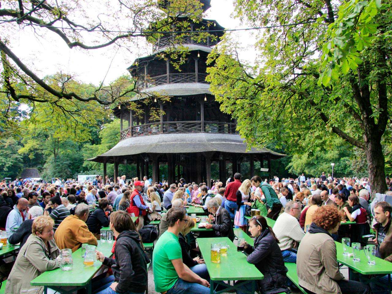Enjoy Your Beer at The “Highest Beer Garden In Germany”