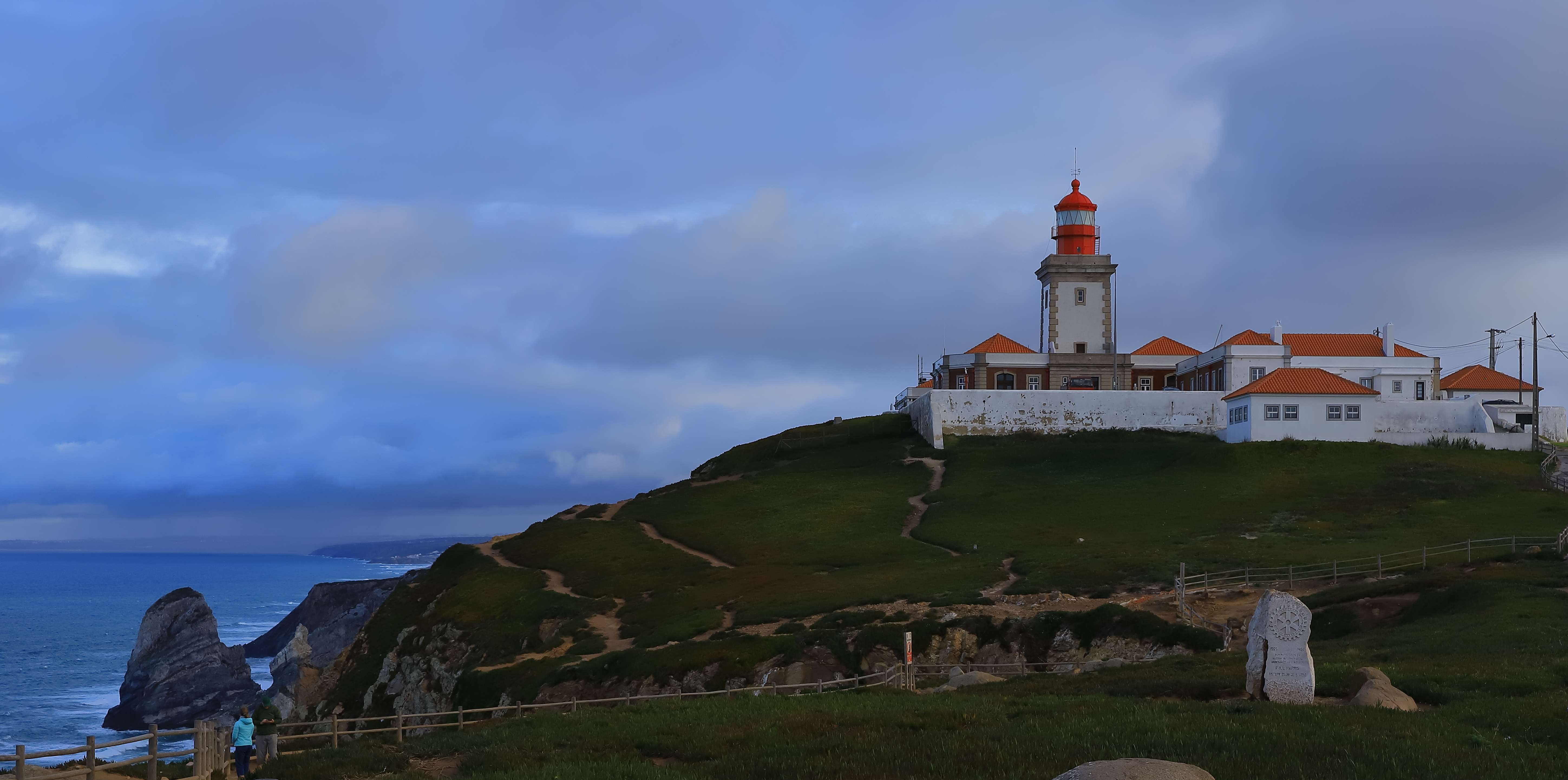 Stand on The End of the Continent in Portugal