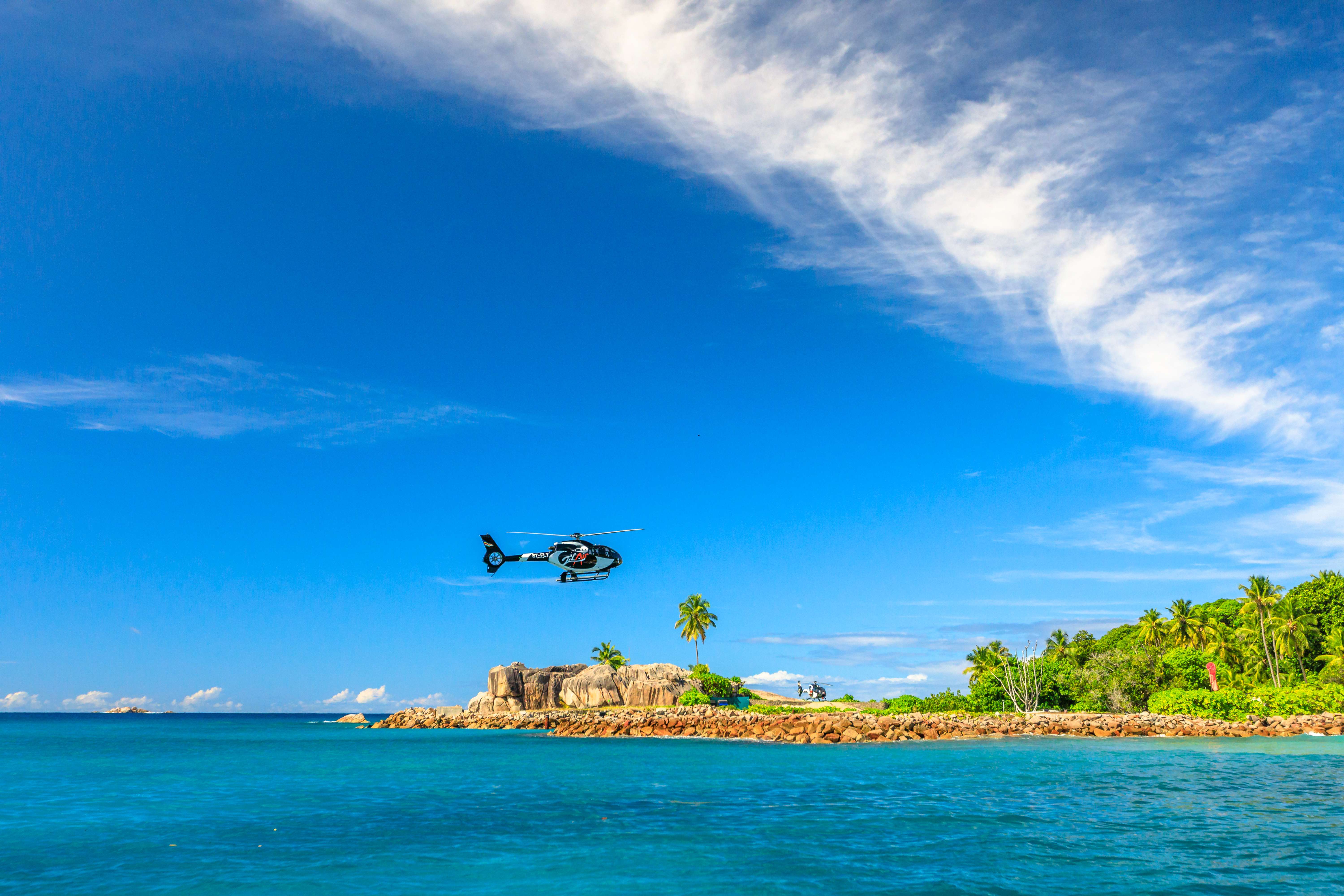 Take A Helicopter Tour Of Seychelles