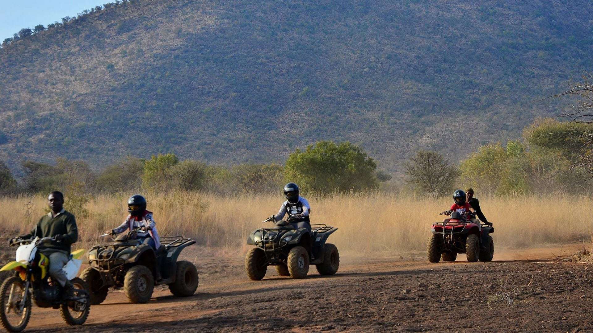 Quad Biking at Lake Baringo