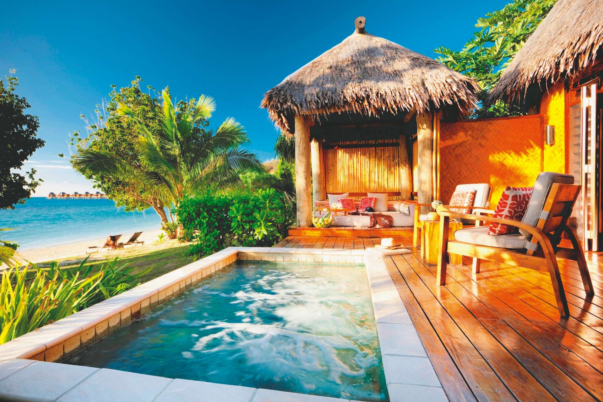 Stay in a Beachfront Bure