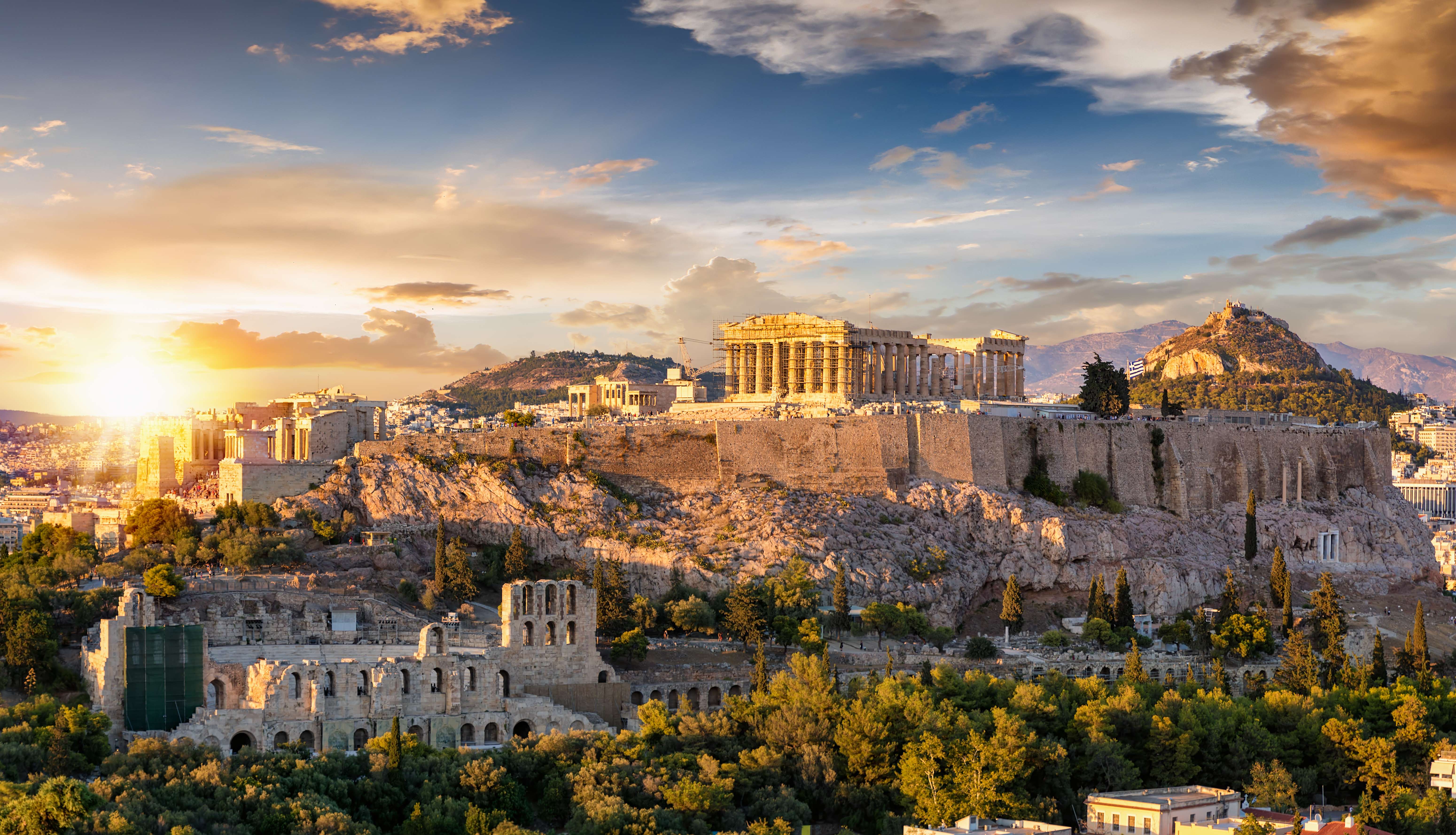 The Acropolis in Athens