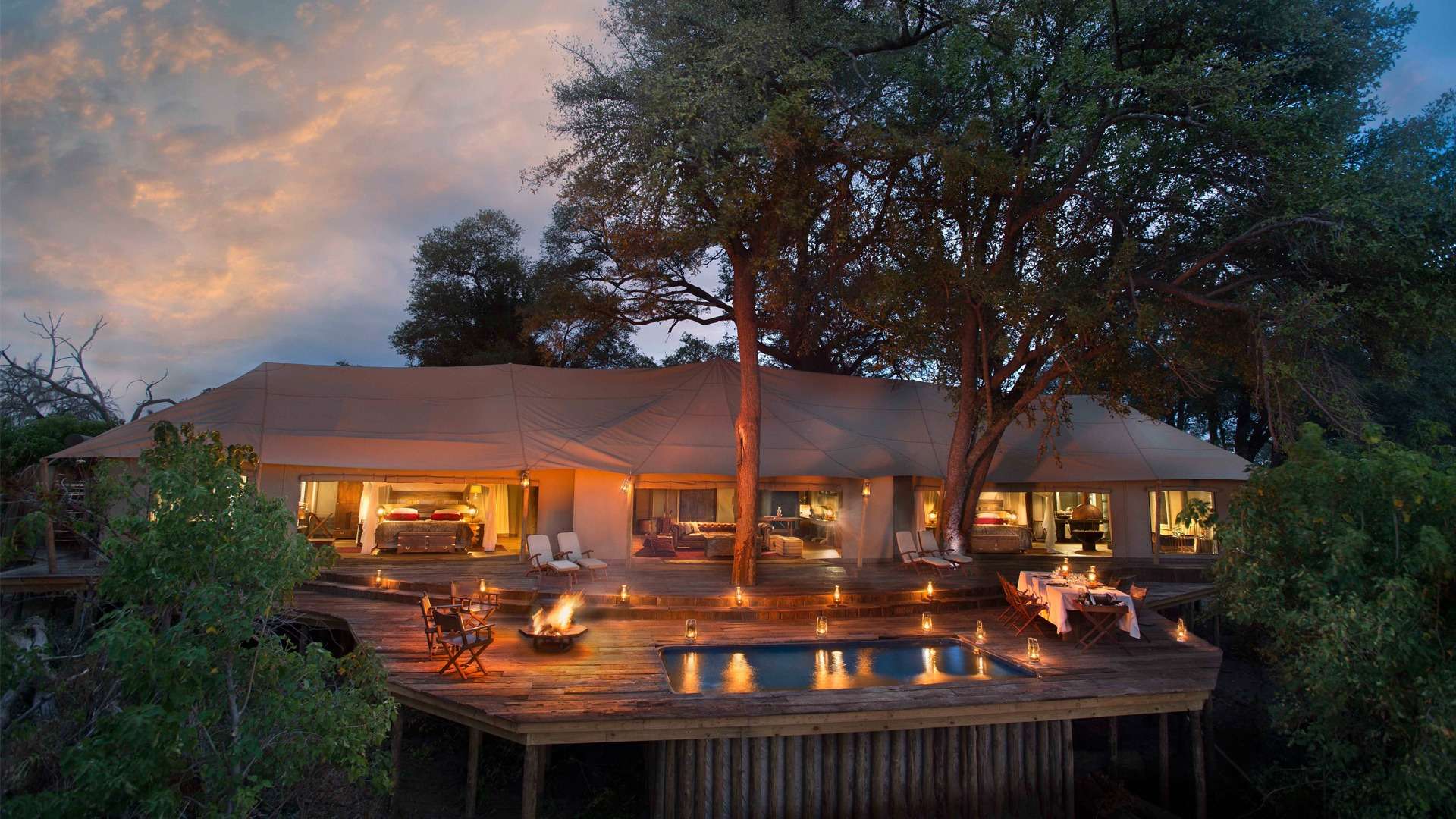 Zarafa Camp – Okavango, Botswana