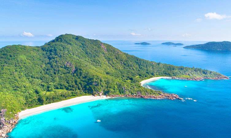 Admire the Petite Anse Beach
