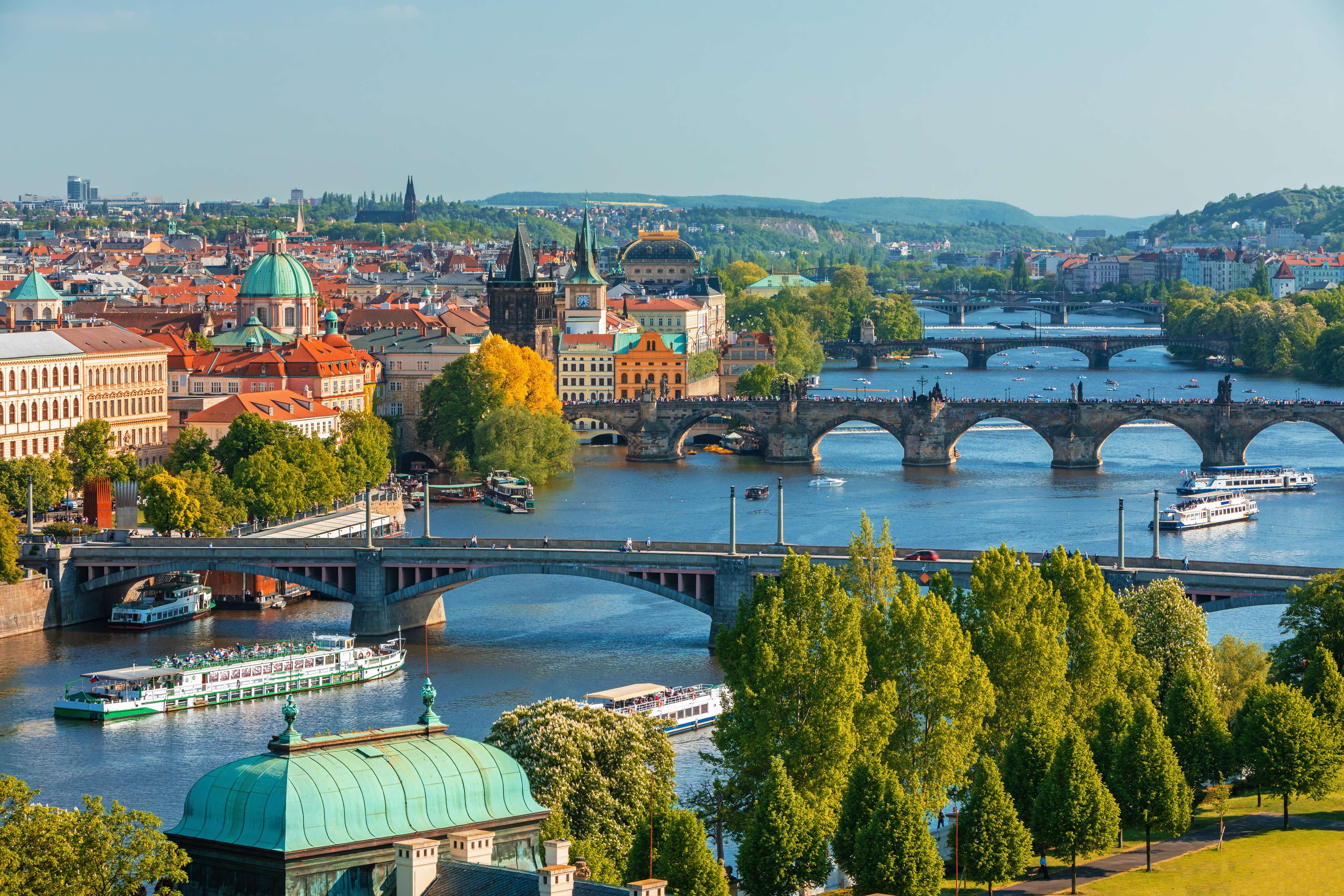Grab a Beer on the Vltava River