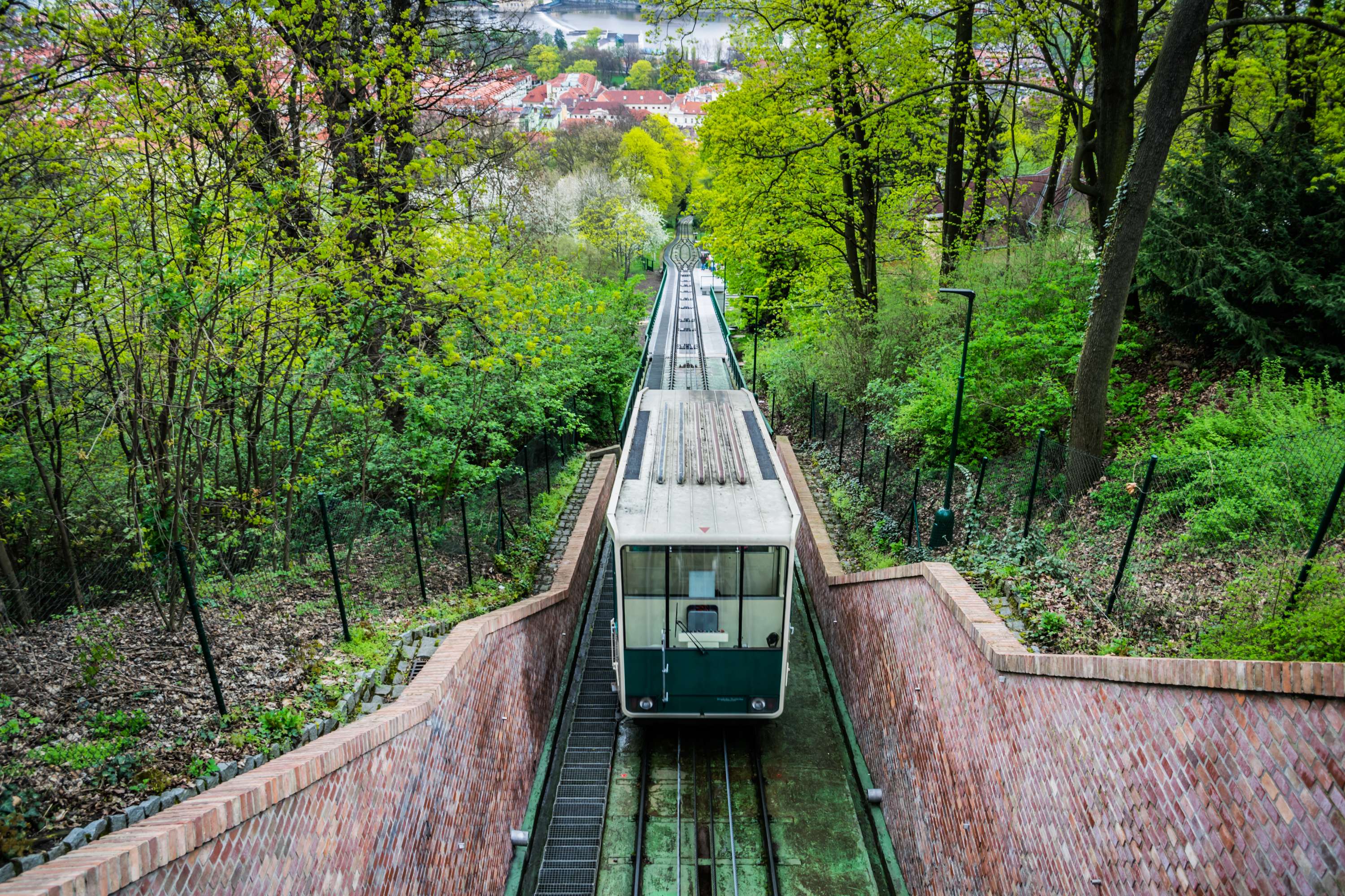Take the Funicular to Petrin Hill