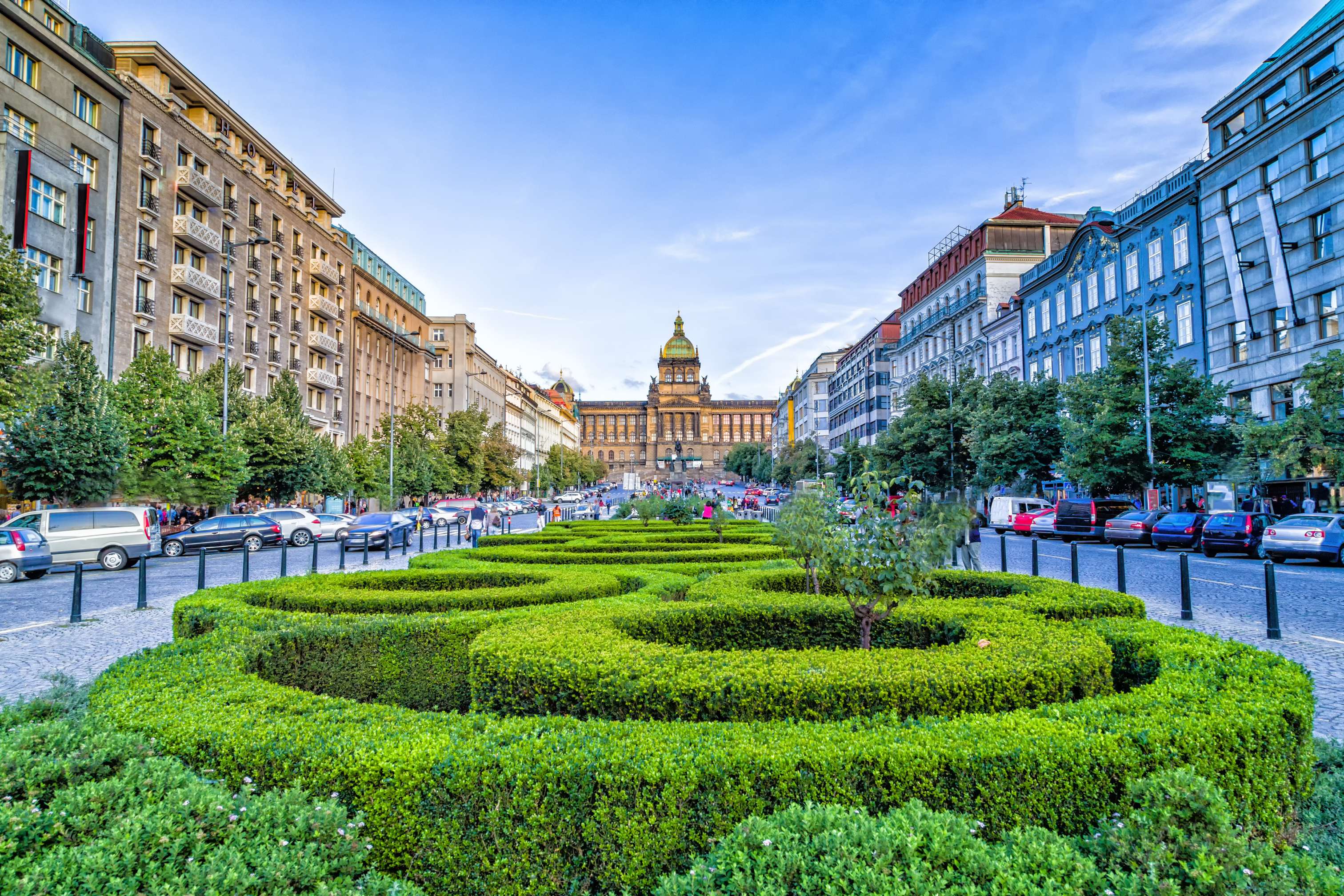 Walk around the Wenceslas Square
