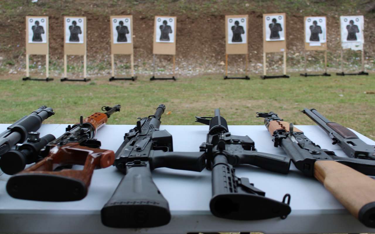 Try out world-famous Weapons and Handguns Shooting