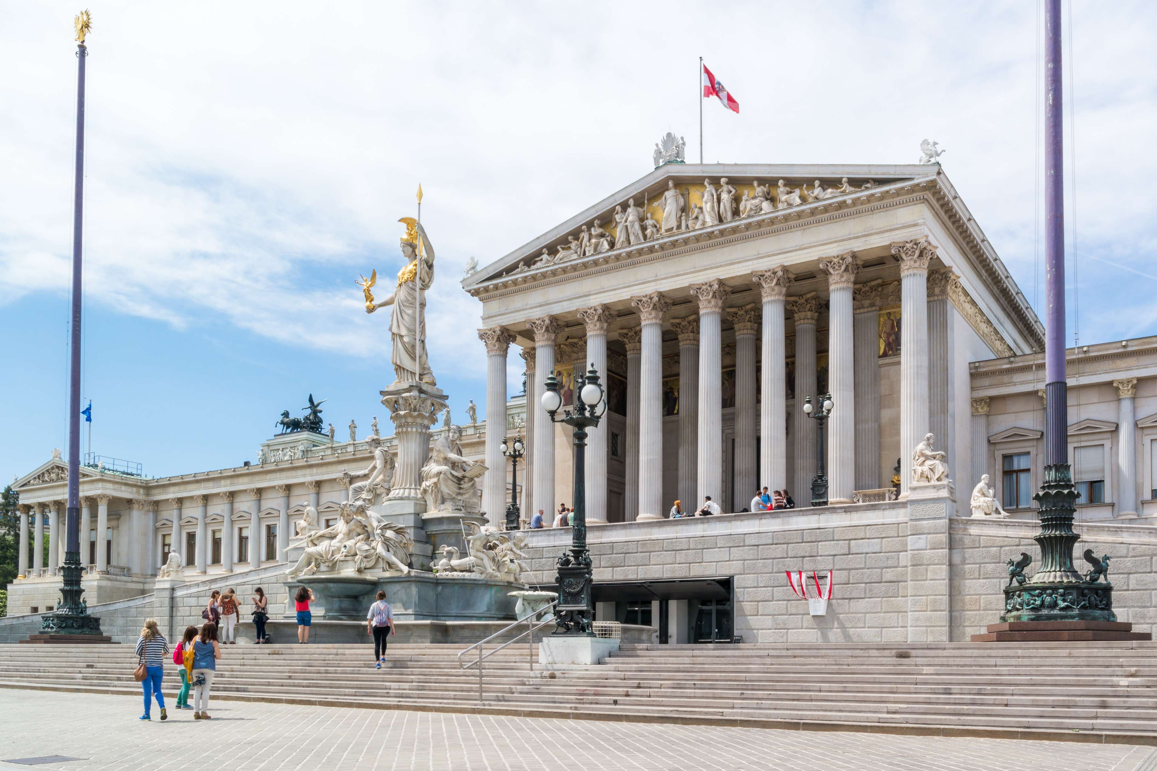 The Austrian Parliament Building
