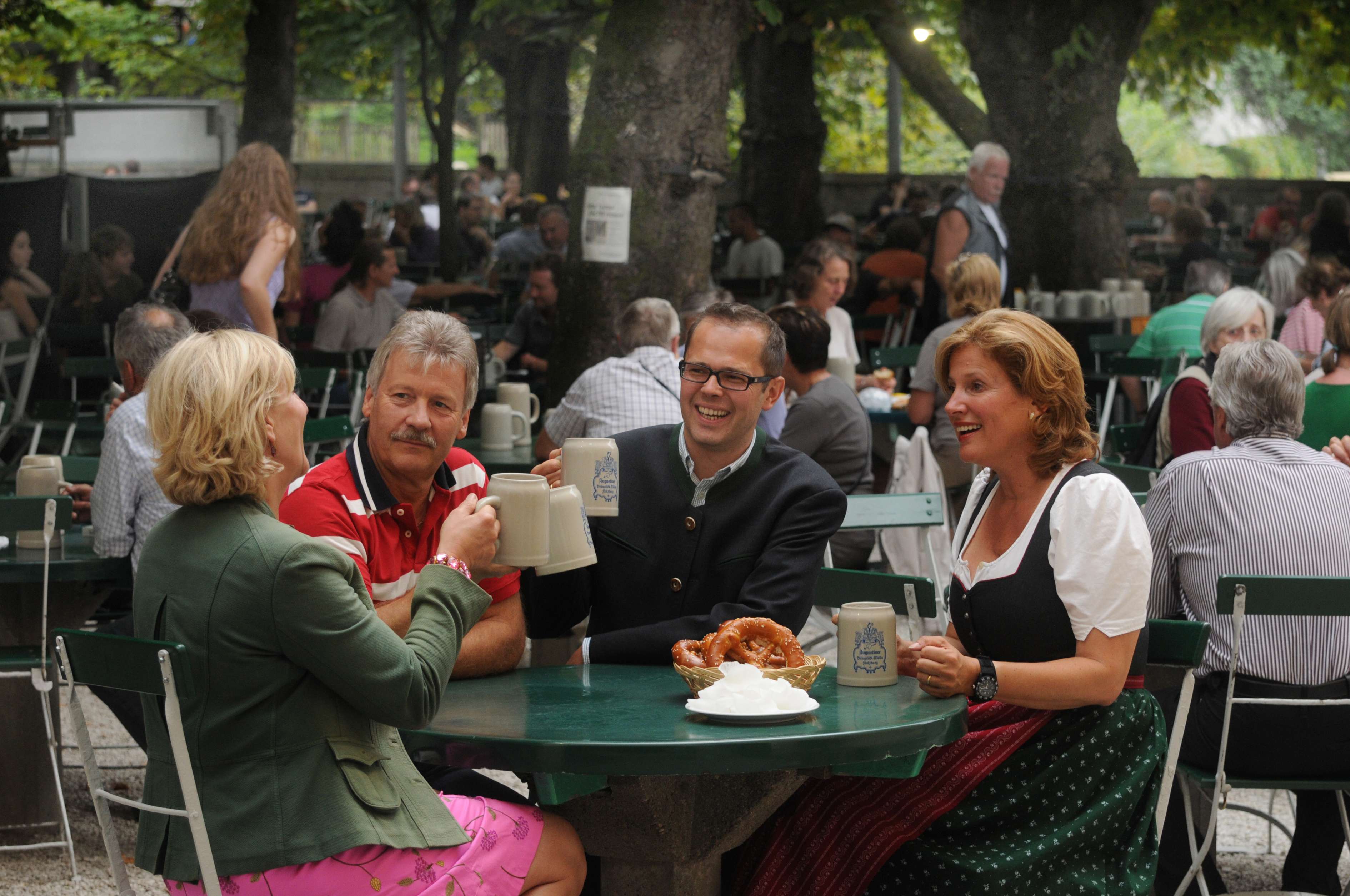 Visit Müllner Bräu Beer Garden