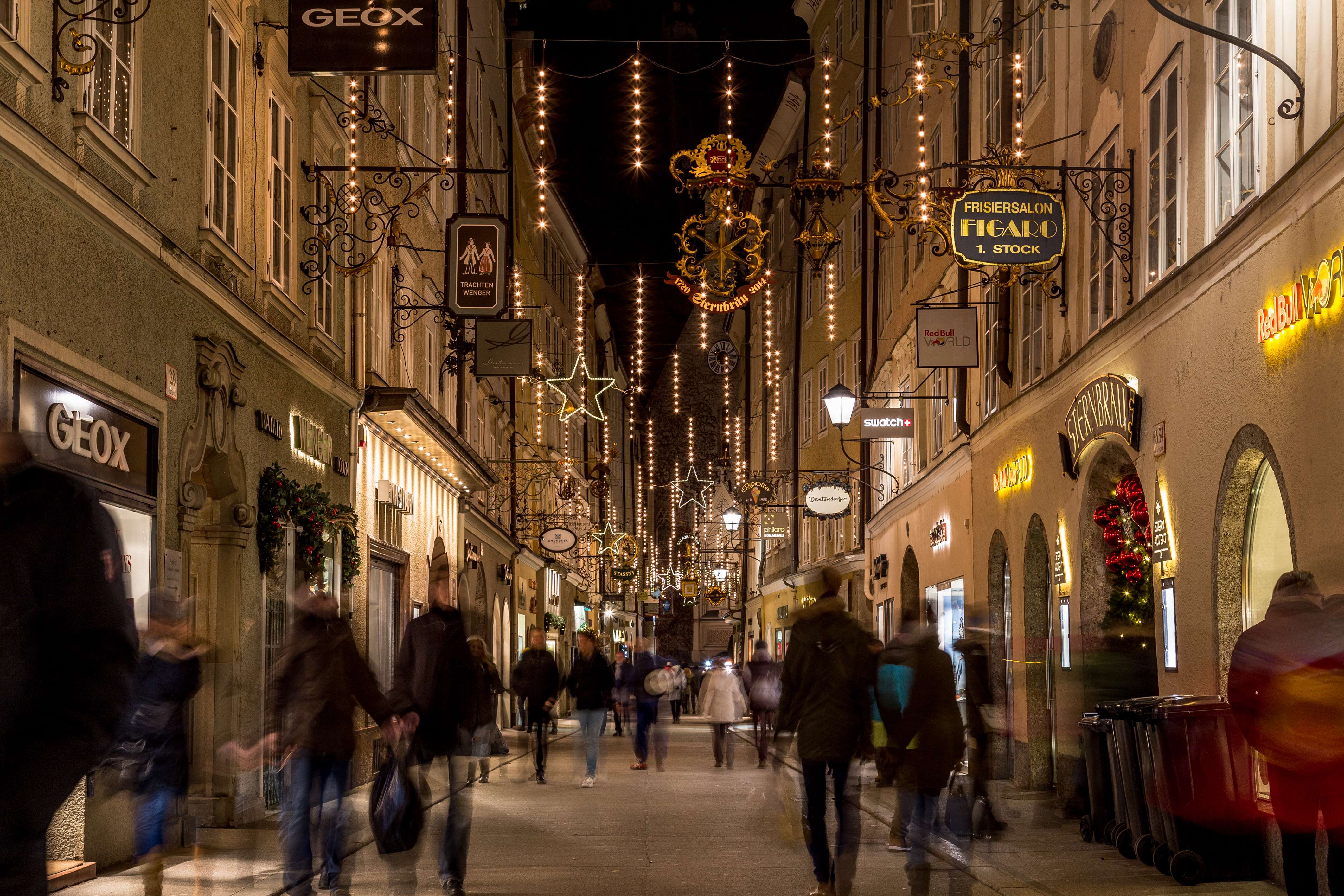 Shop At Getreidegasse Street