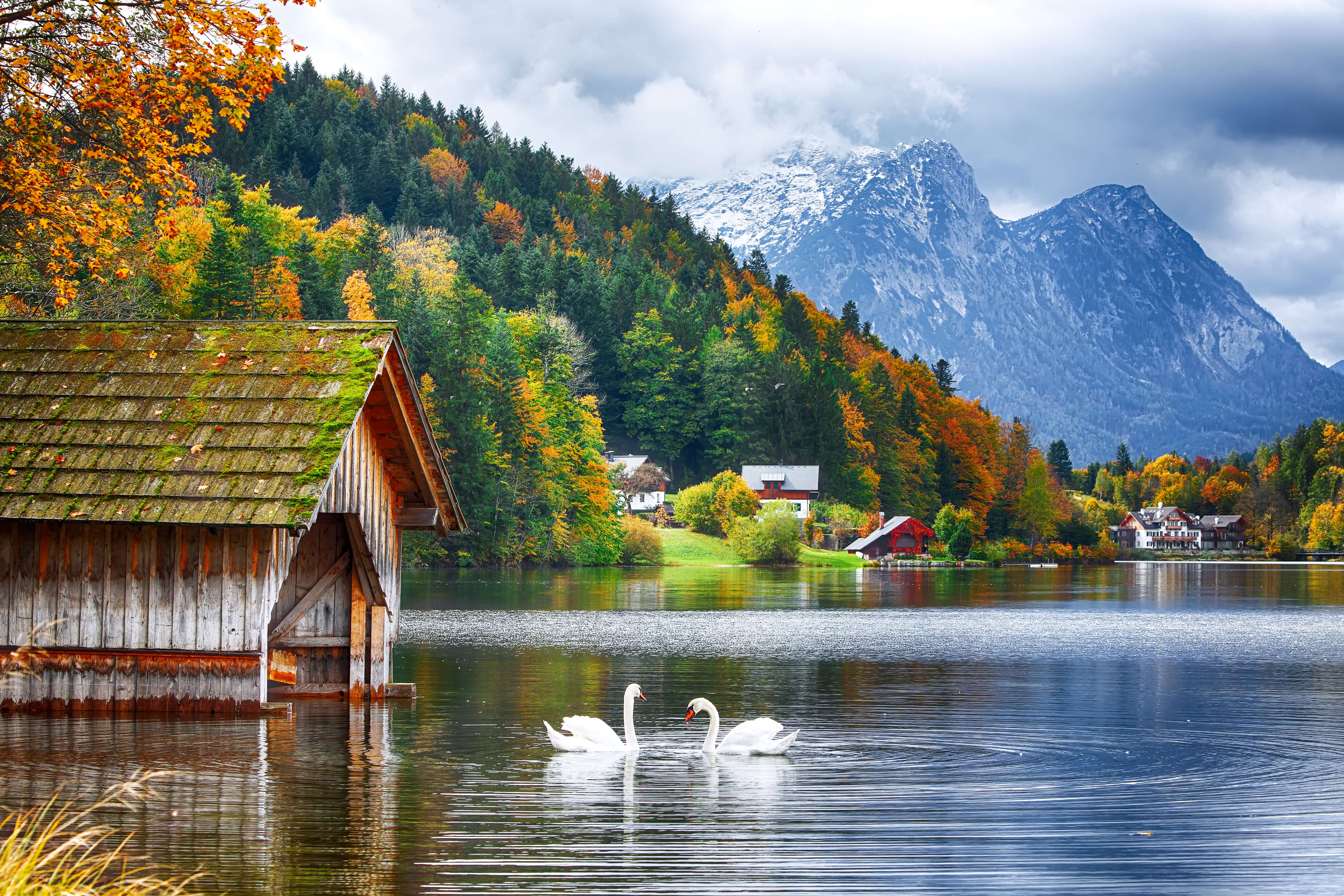 Go For An Icy Swim In Lake Grundlsee