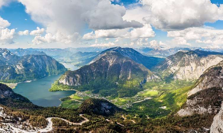 Unique Views Down Over Hallstatt From 5 Fingers