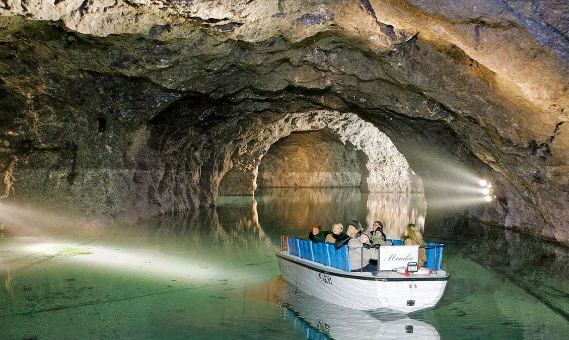 Go On A Seegrotte Lake Boat Ride