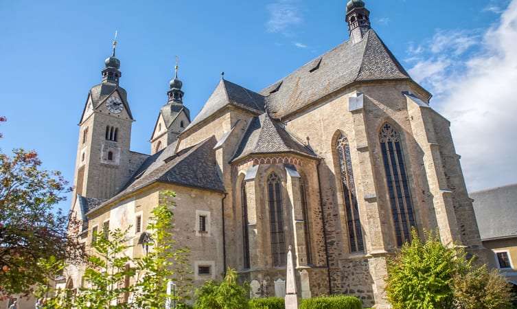 Pray At Pilgrimage Church Of Maria Saal