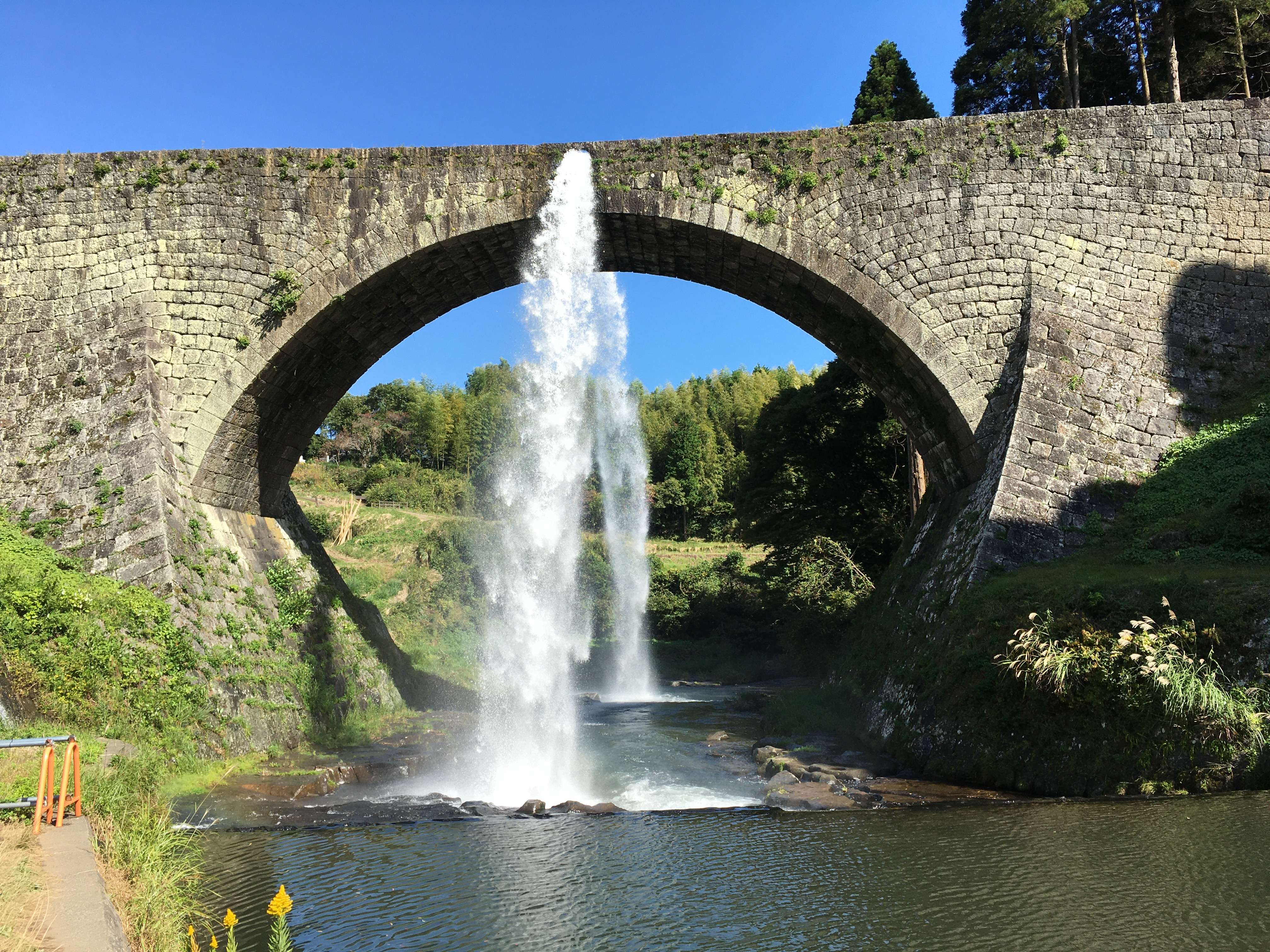 Travel Tsujunkyo Bridge, Kumamoto