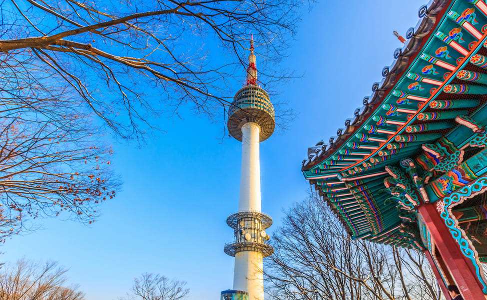 Check out the view from Seoul Tower