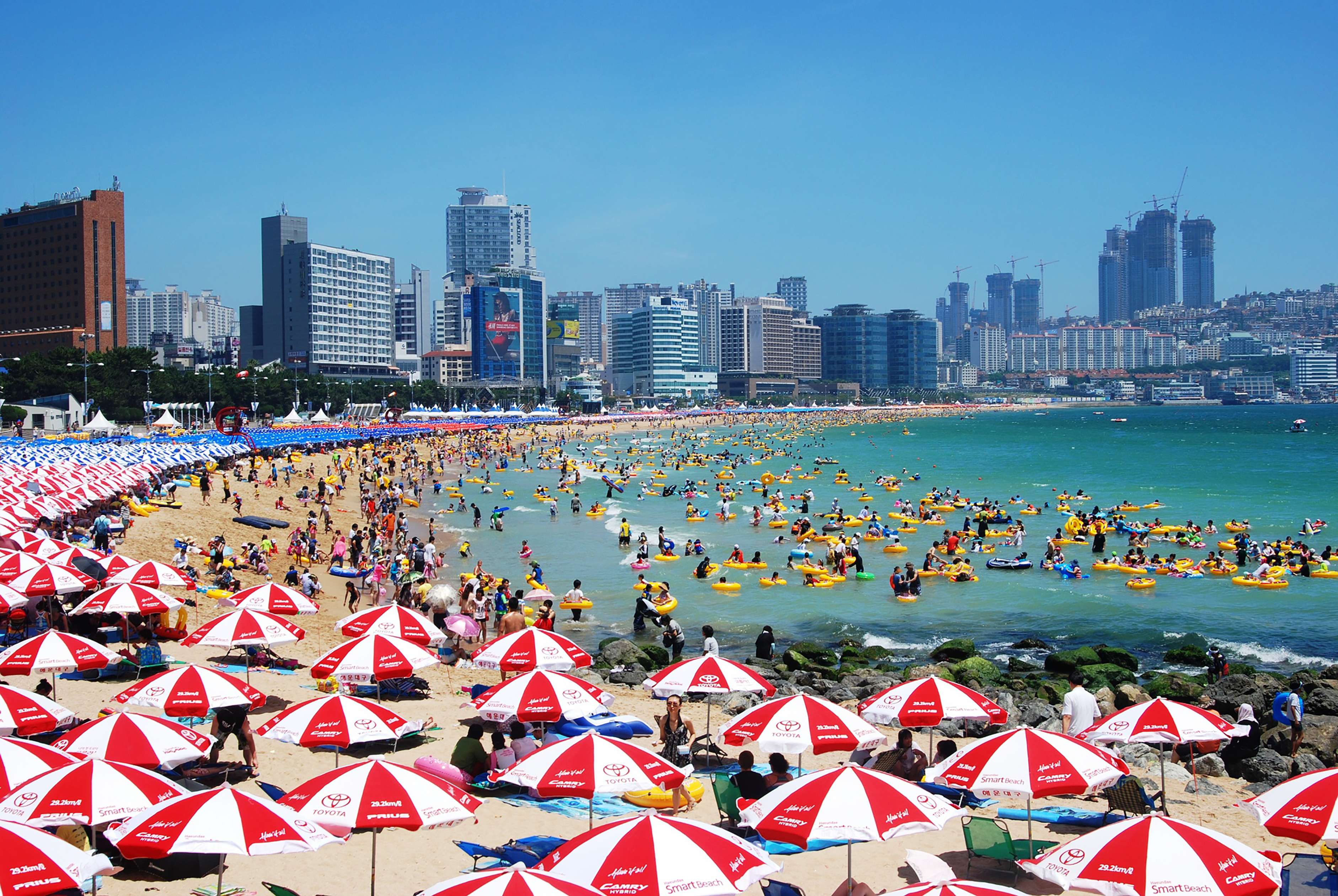Engage in Numerous fun Activities at Haeundae Beach