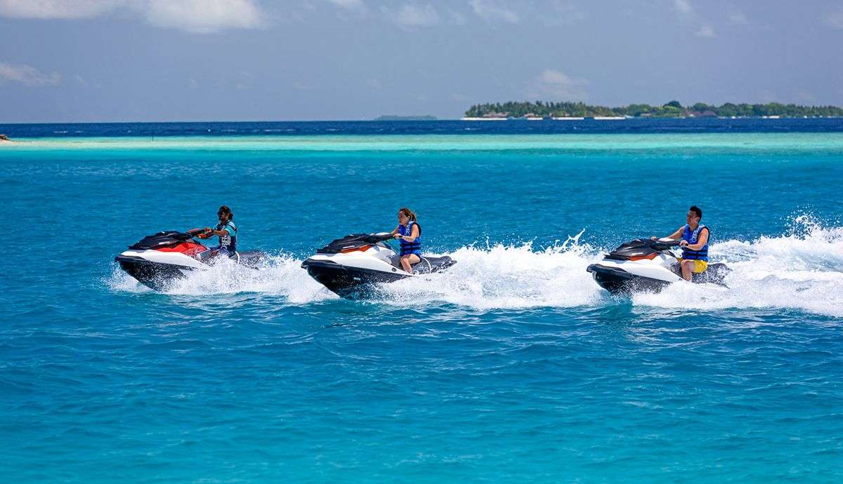 Jet Skiing at Eurwangni Beach