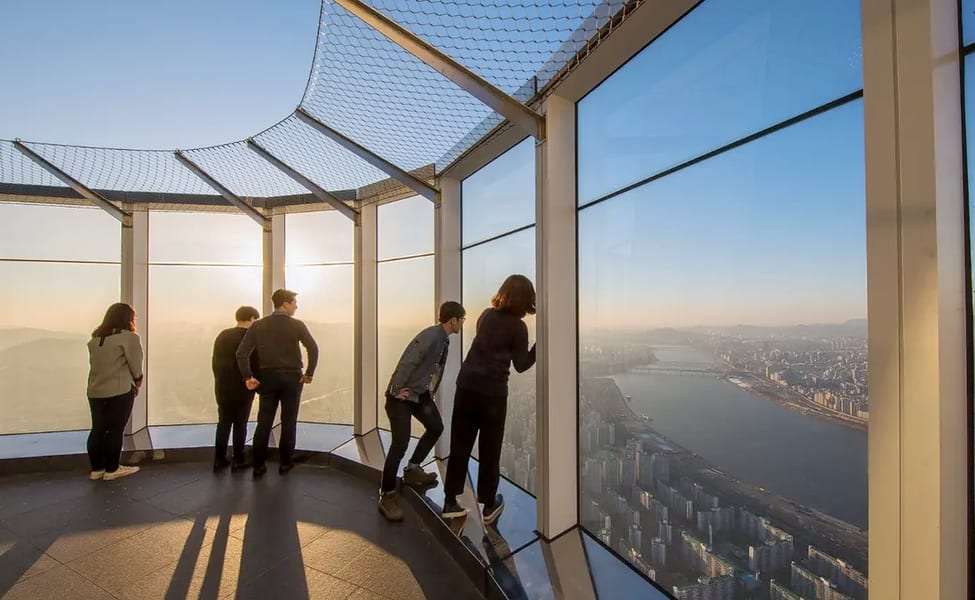 Get a bird's eye view of the city from Daegu Tower