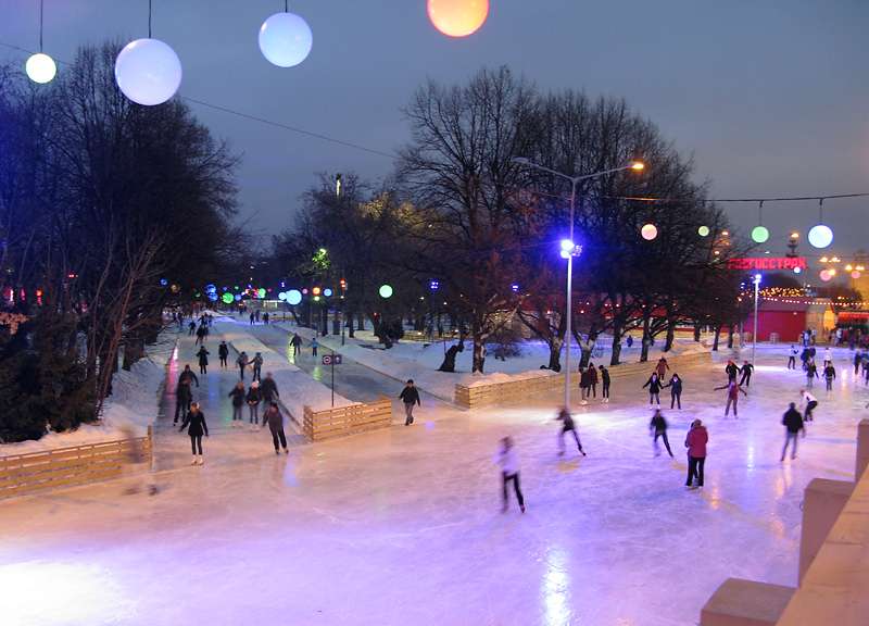 Go Ice-Skating at Gorky Park