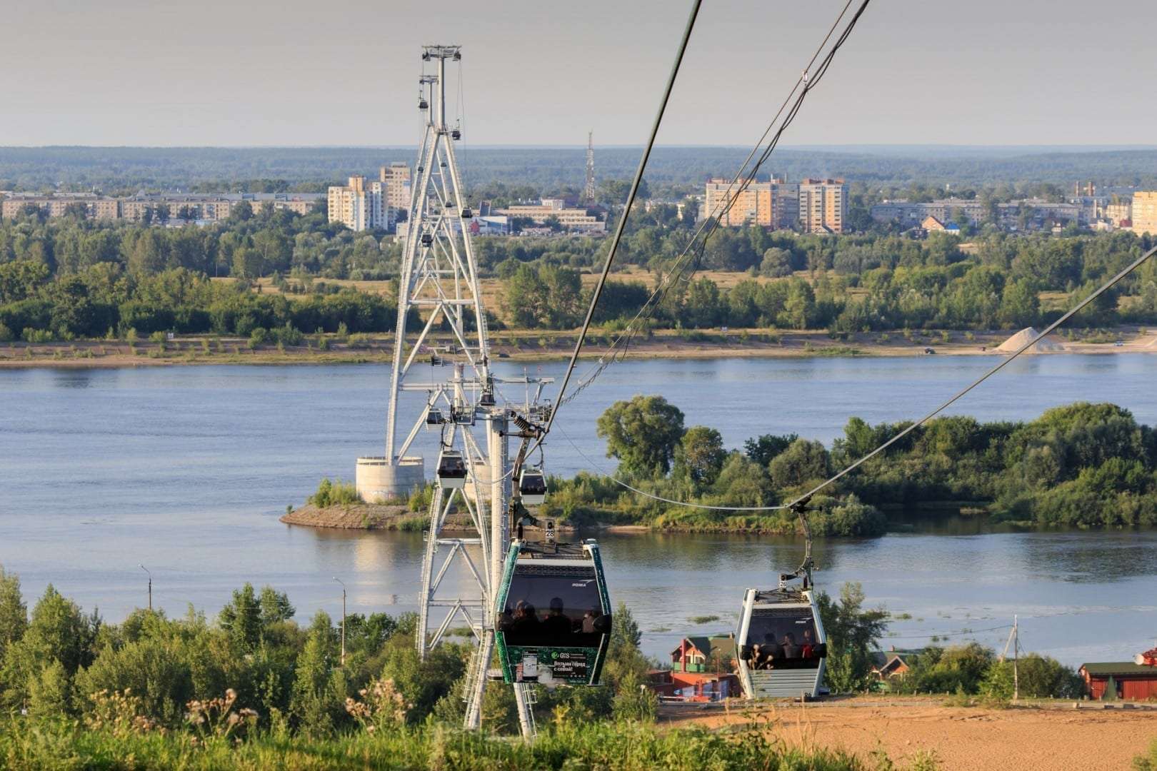 Take a Ride in the Nizhny Novgorod Cableway