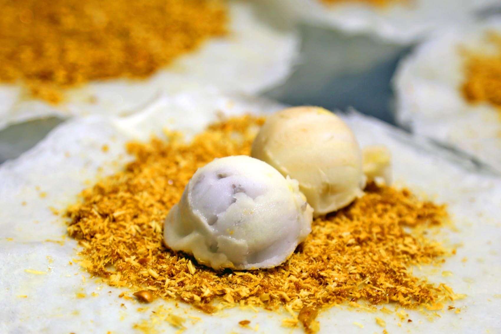 Have The Famous Egg Pudding from Jiufen