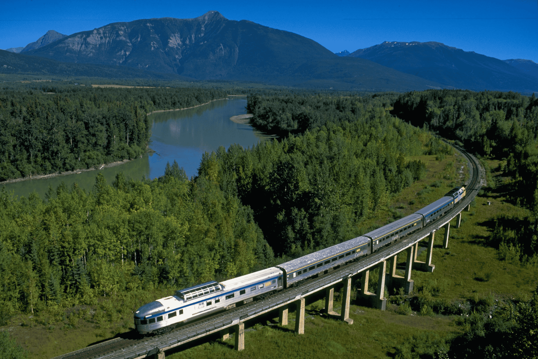 Ride Via Rail across Canada