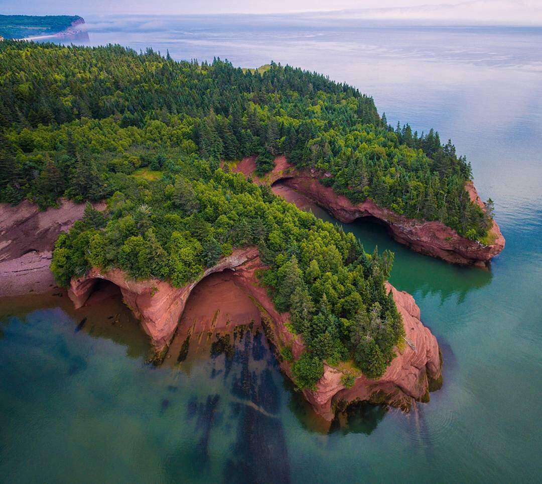 Discover the Sea Caves in St. Martins, New Brunswick