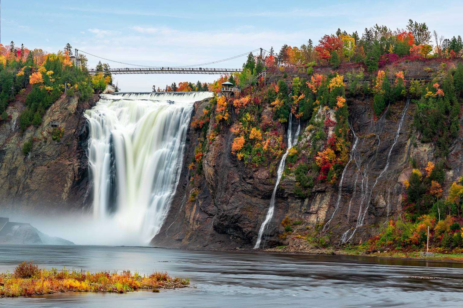 Enjoy at Montmorency Falls Park