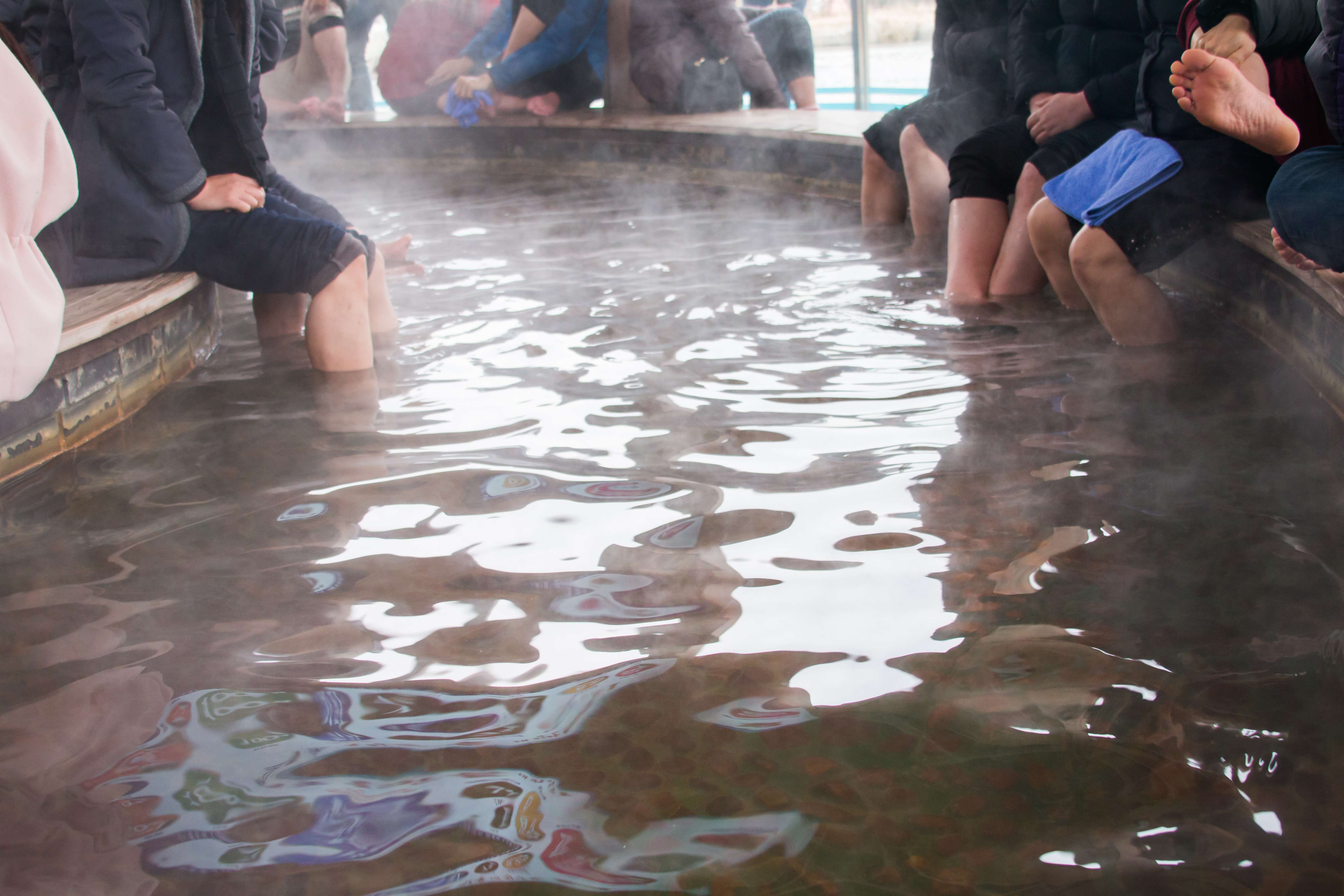 Soak in the natural Yuseong Hot Springs