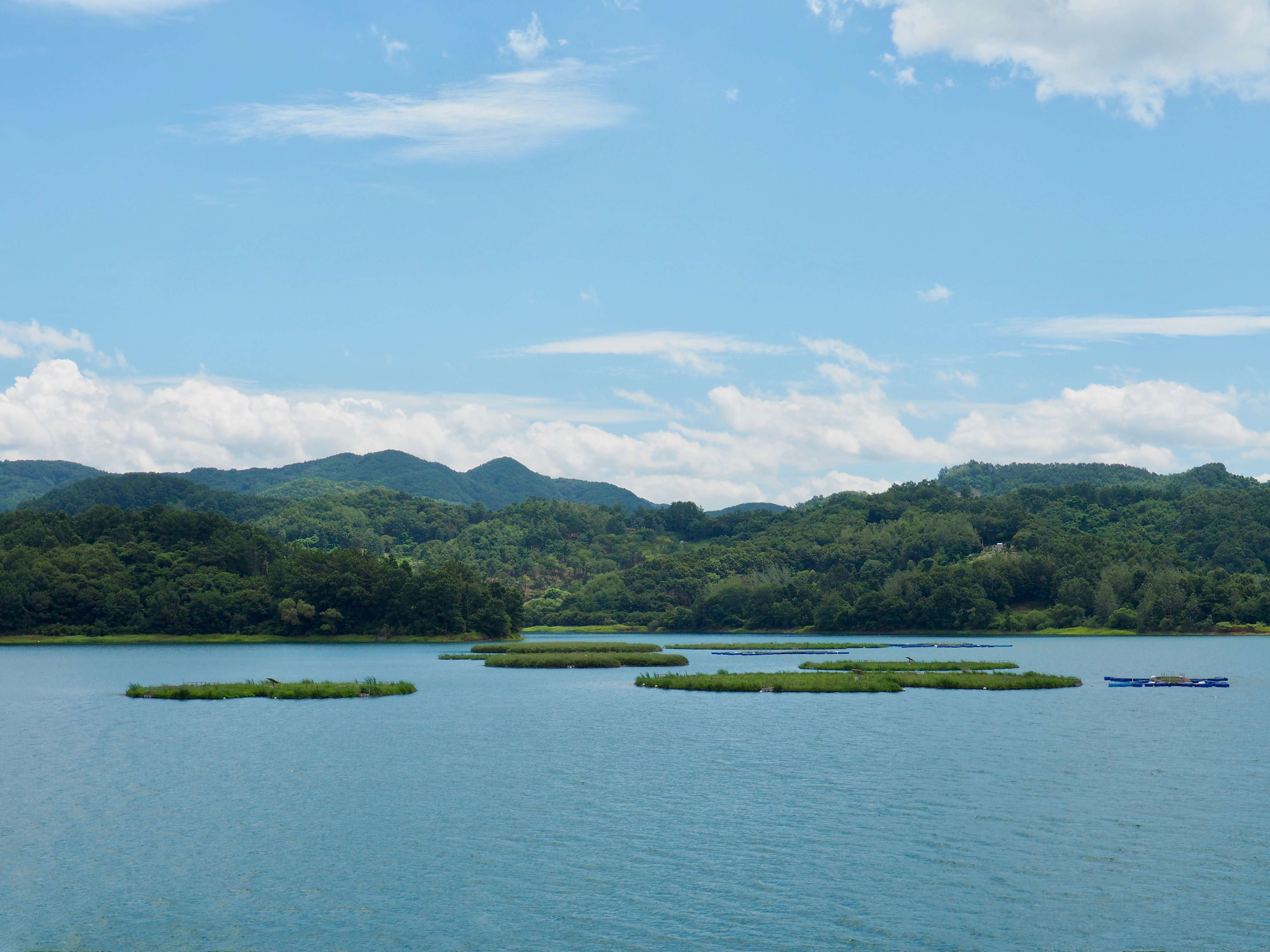 Soak in the beauty of Daecheong Lake