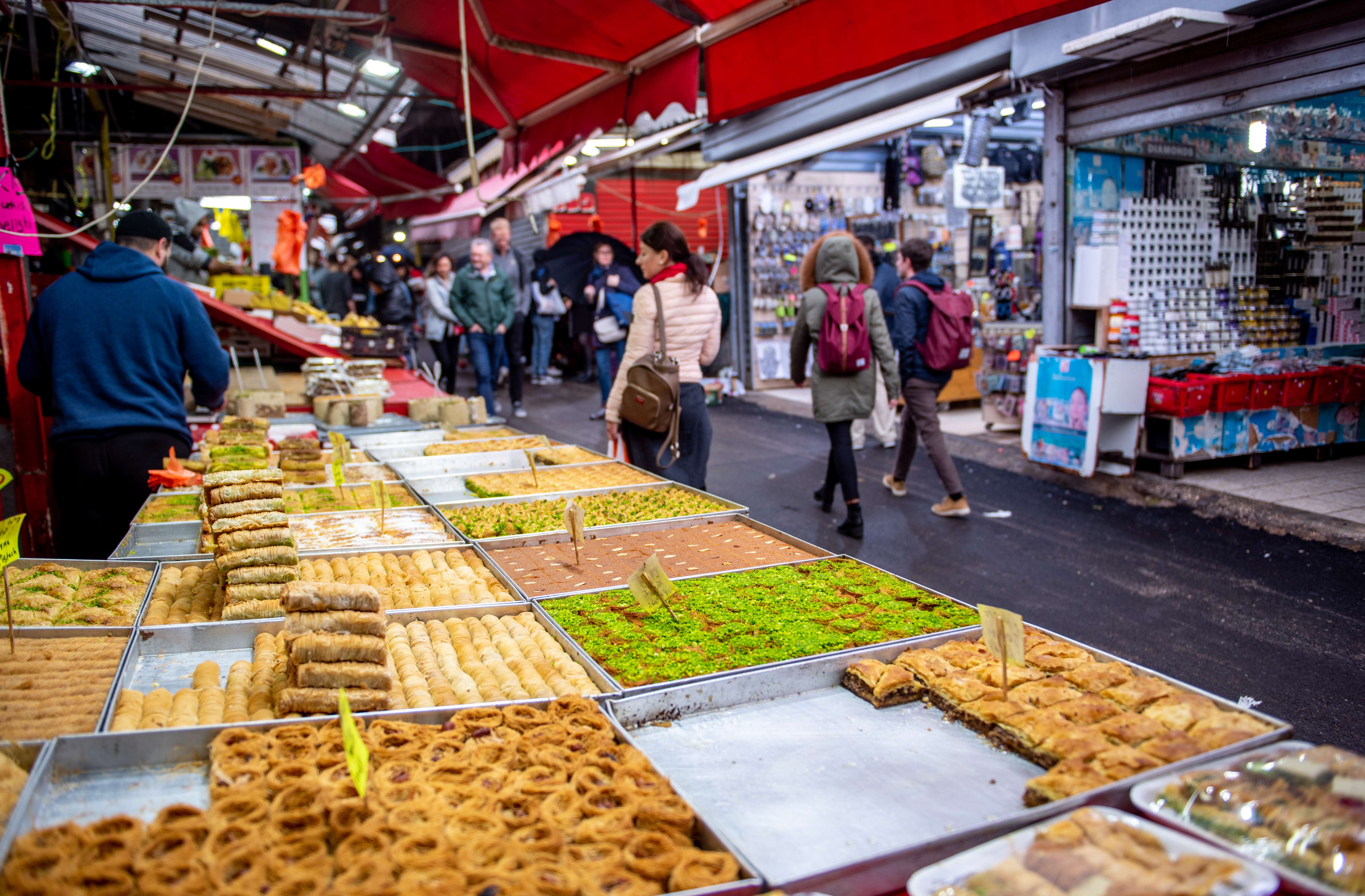 Eat at The Carmel Market