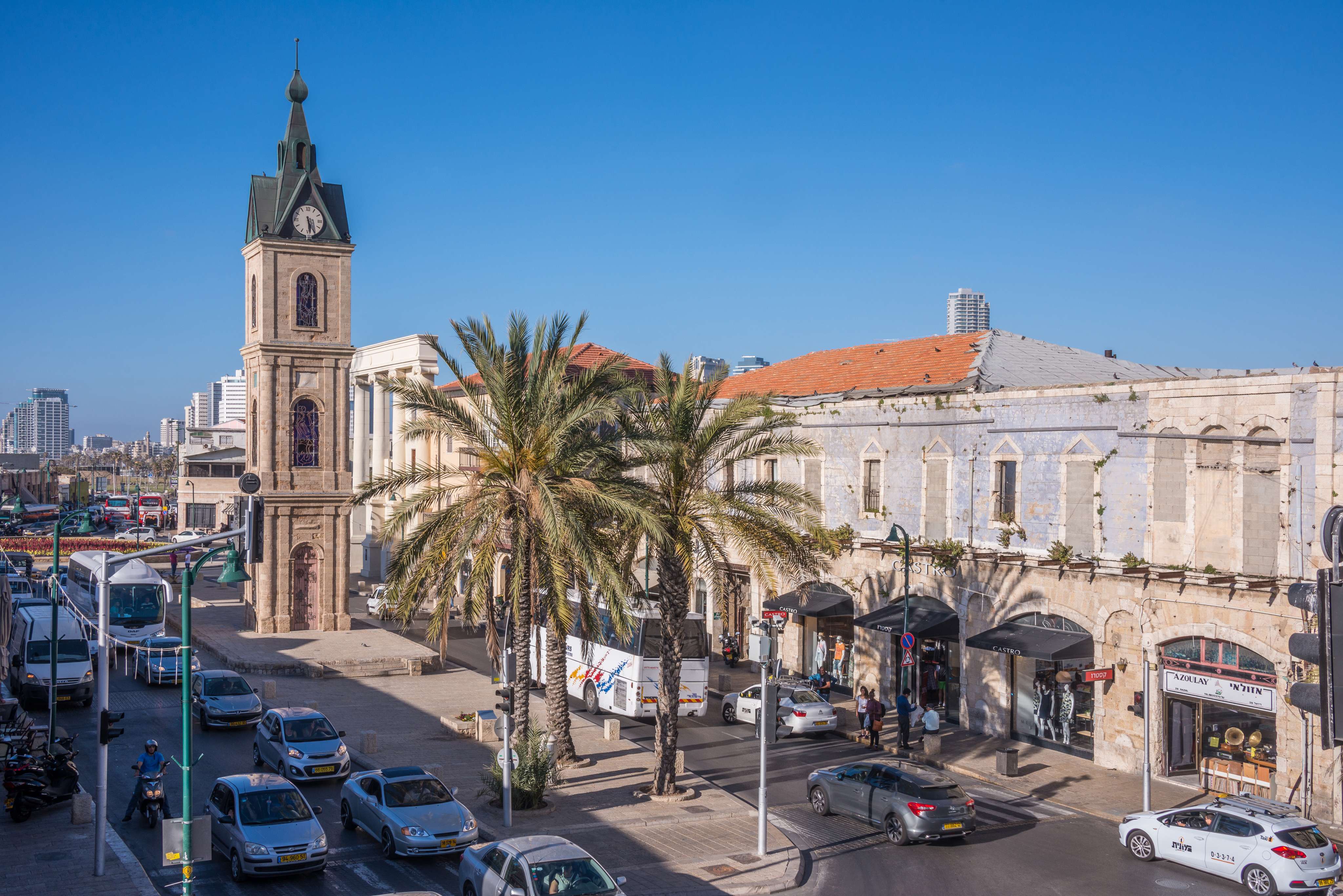 Take a Walk In and Around The Jaffa Clock Tower