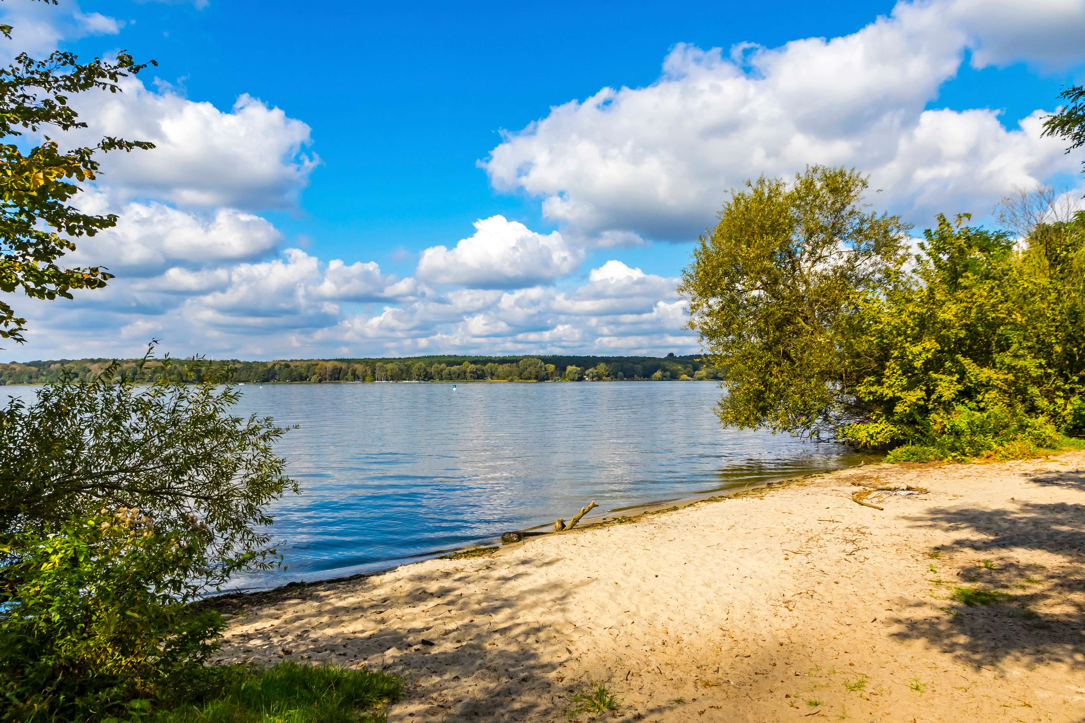 Enjoy at The Sandy Beach of Wannsee Lake