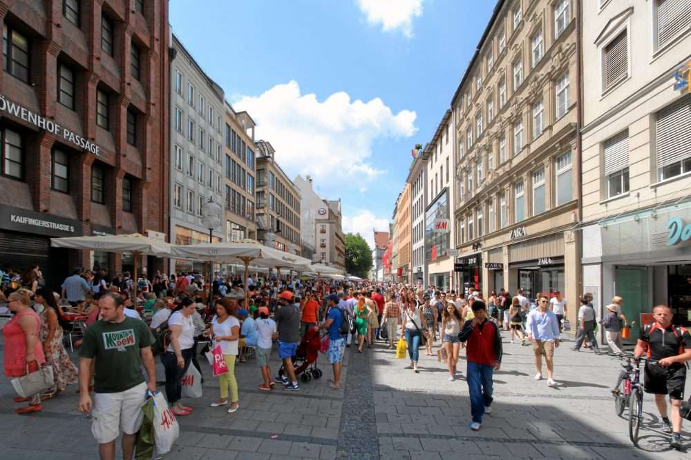 Shopaholics Must Go to Kaufinger and Sendlinger Strasse Streets In Munich