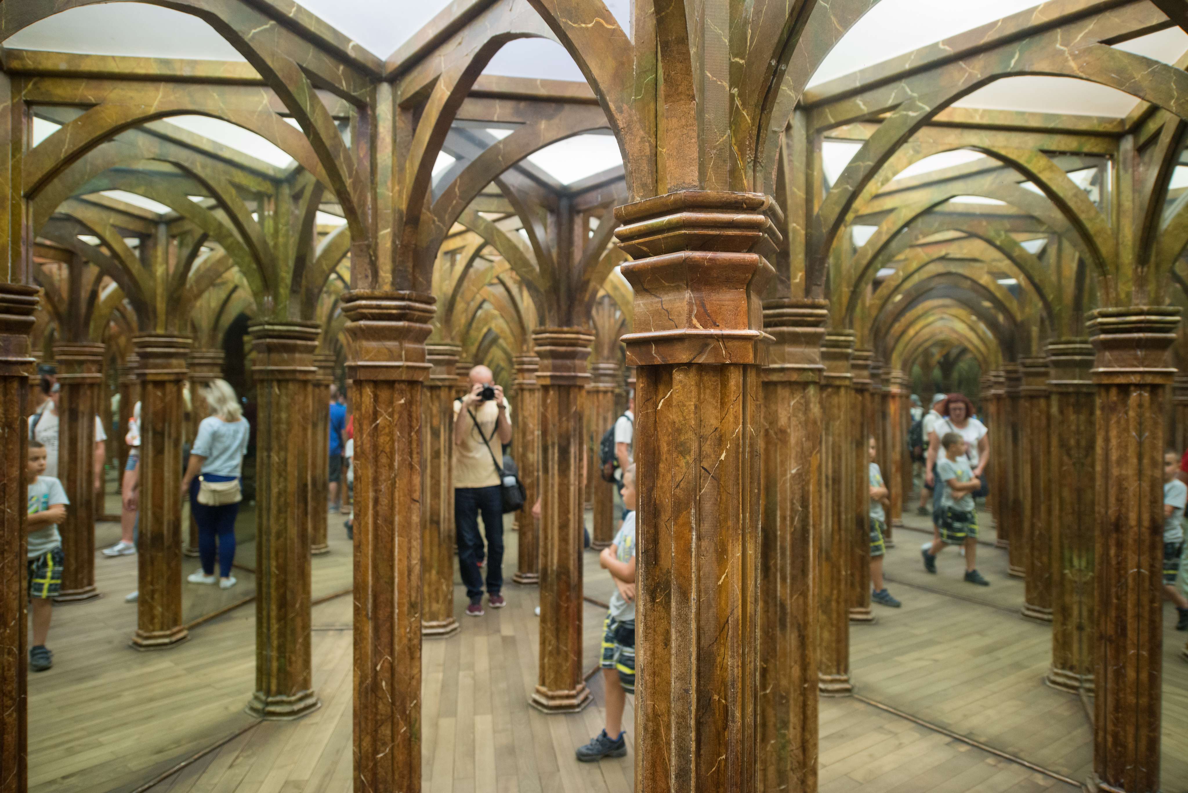 Mirror Maze on Petrin Hill