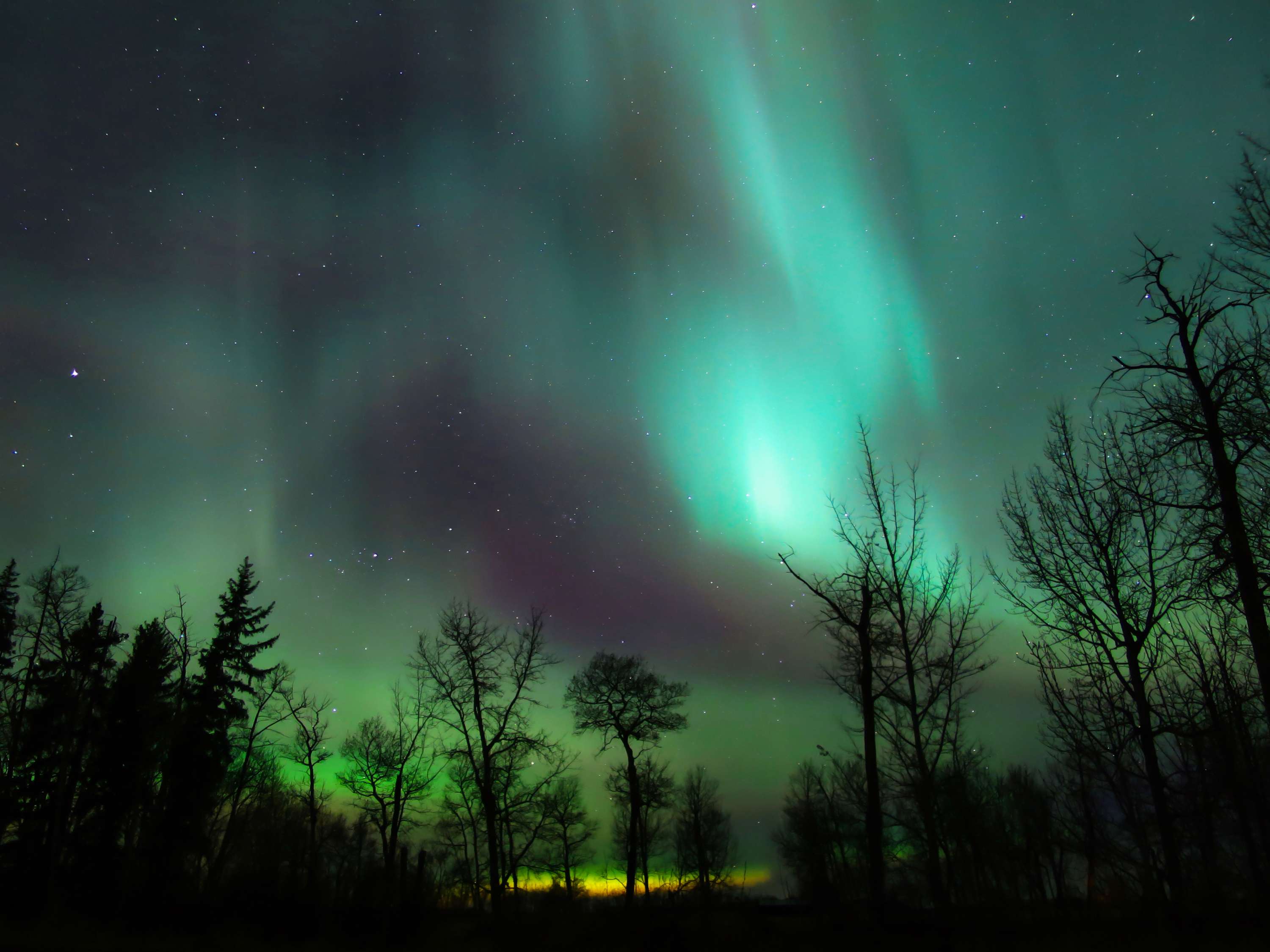 What causes Northern Lights?