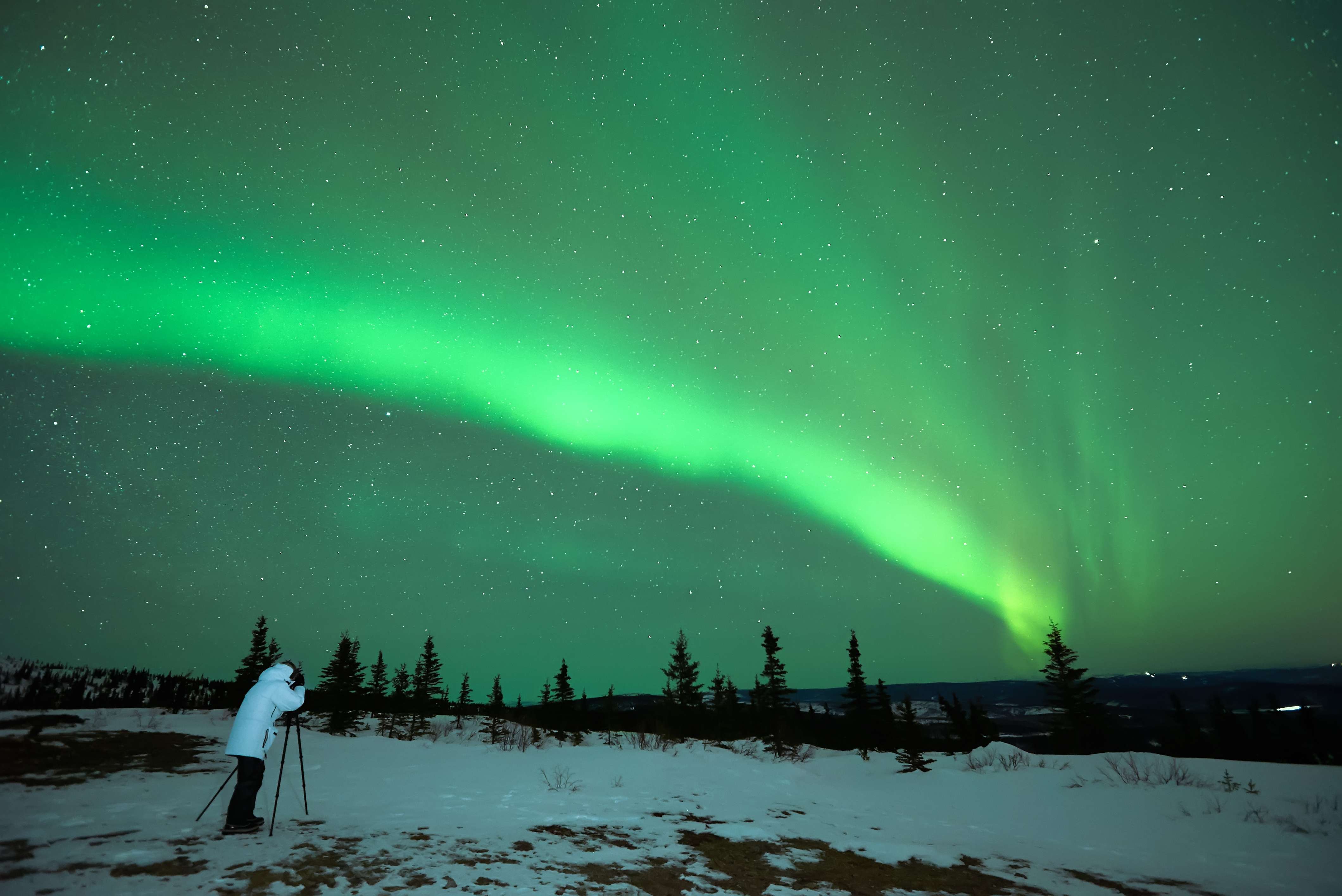 How can I photograph the Northern Lights? 