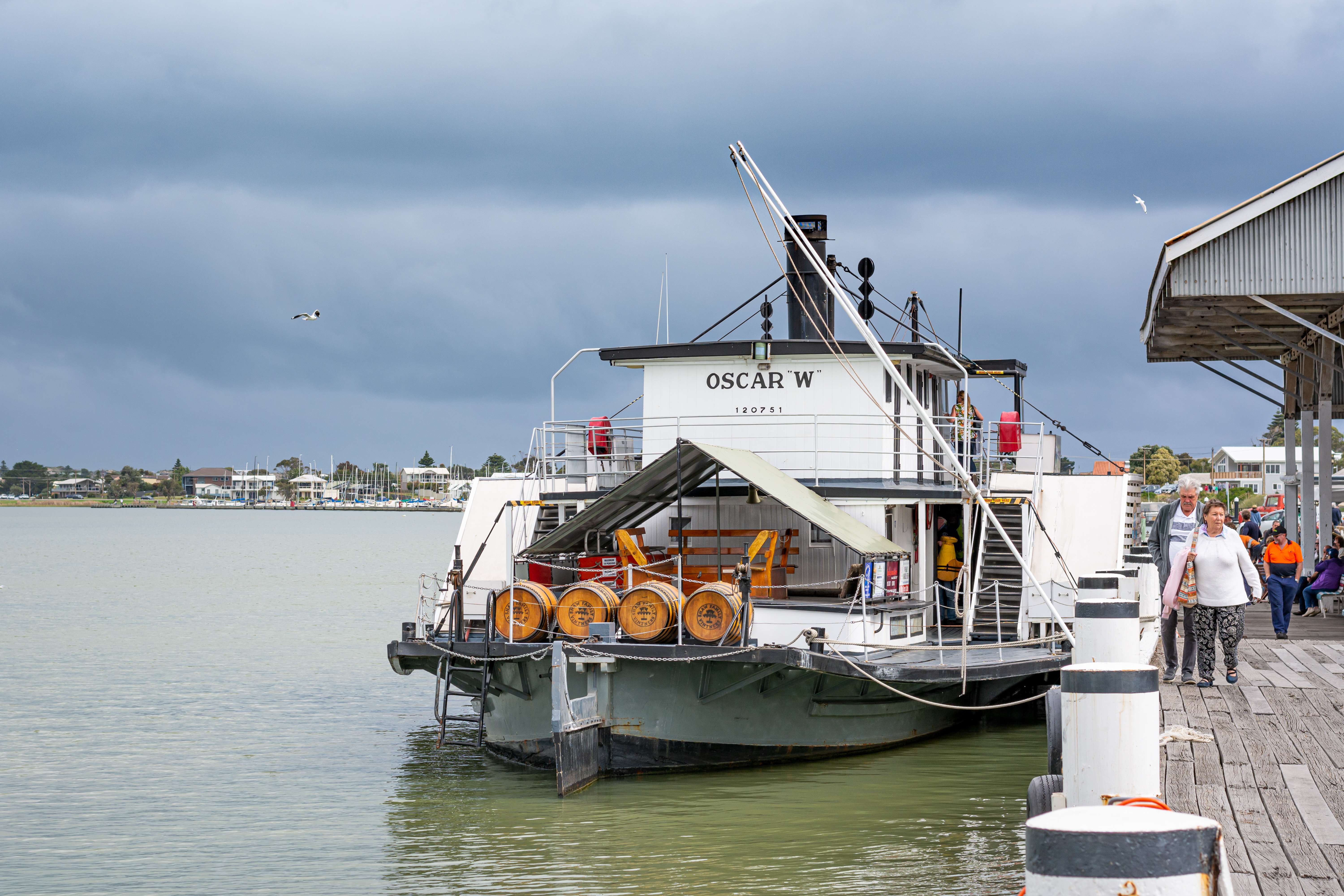 Check out the Industrial Precinct & Docks Precinct