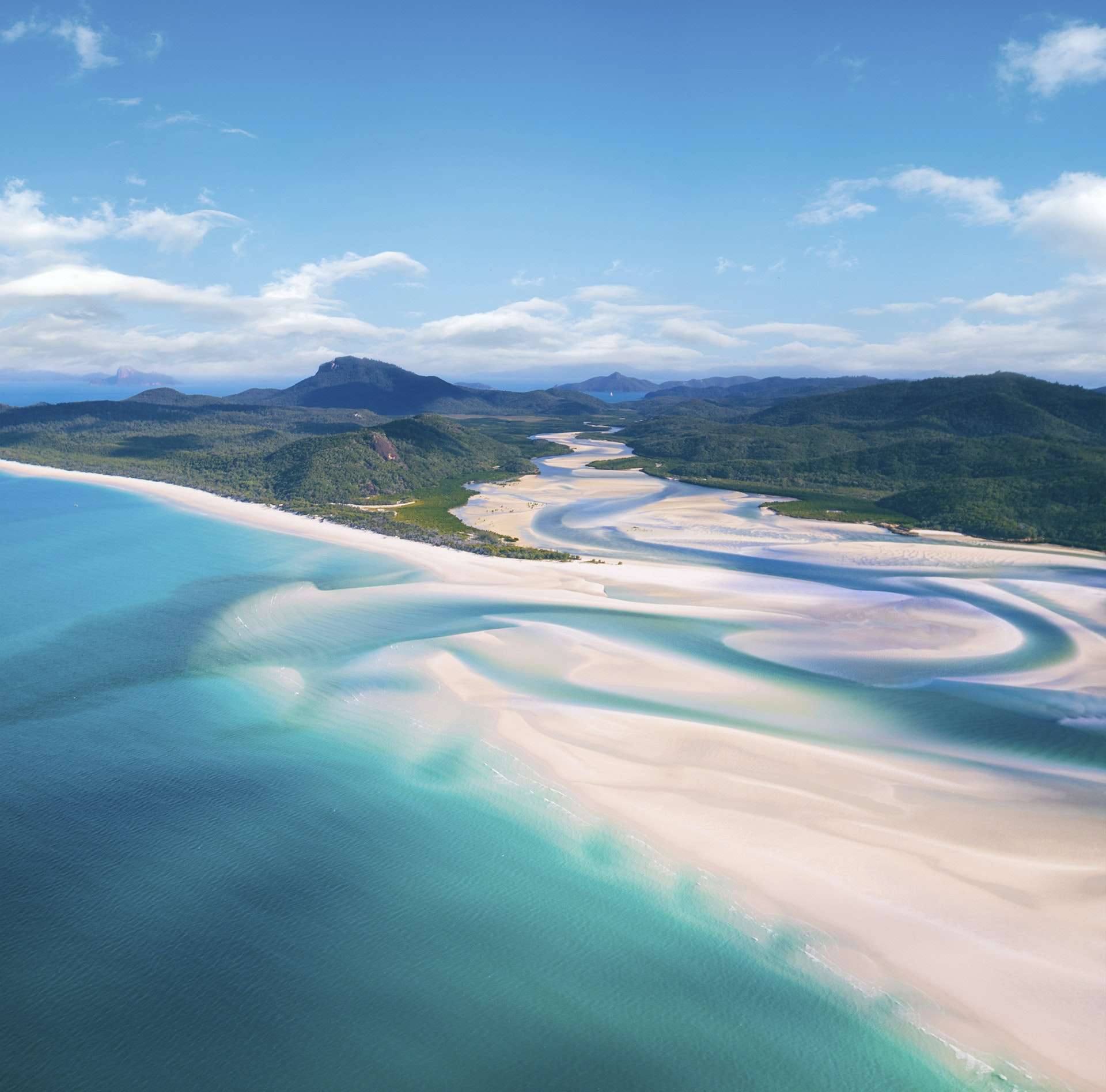Stroll at Whitehaven Beach