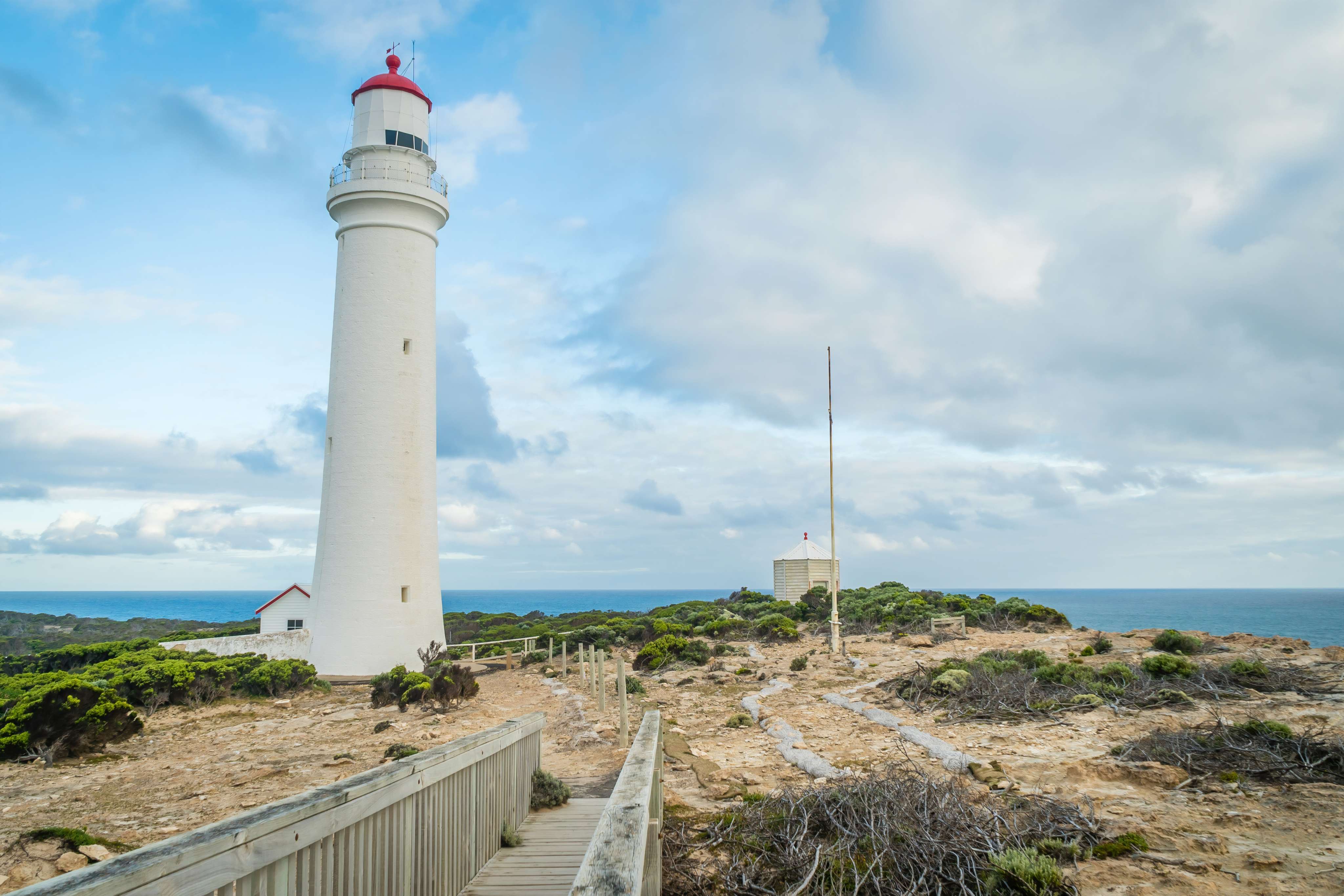 The Cape Nelson Lighthouse