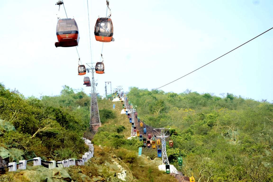 Rajgir Ropeway in Bihar