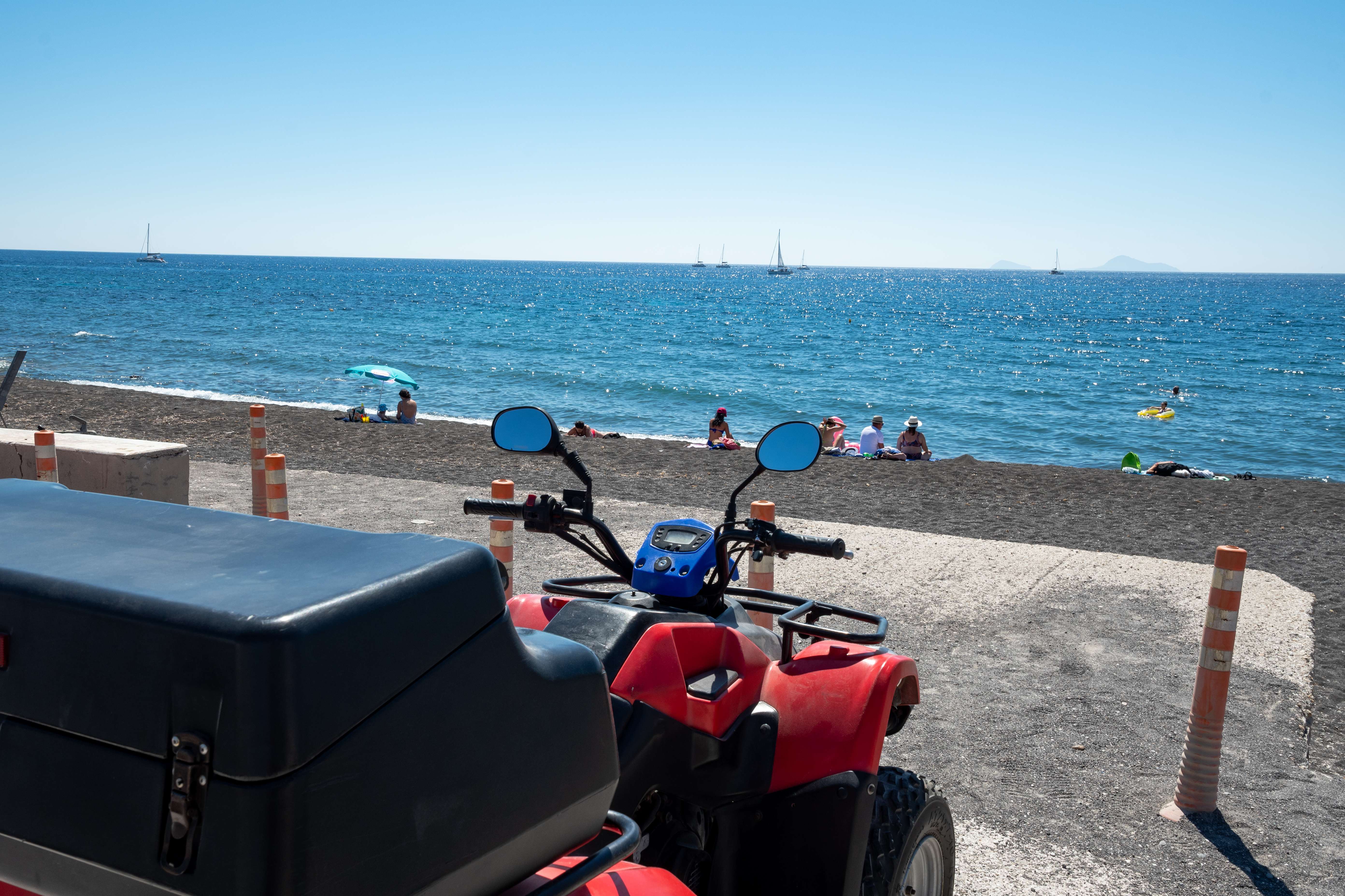 Experience Santorini on ATV
