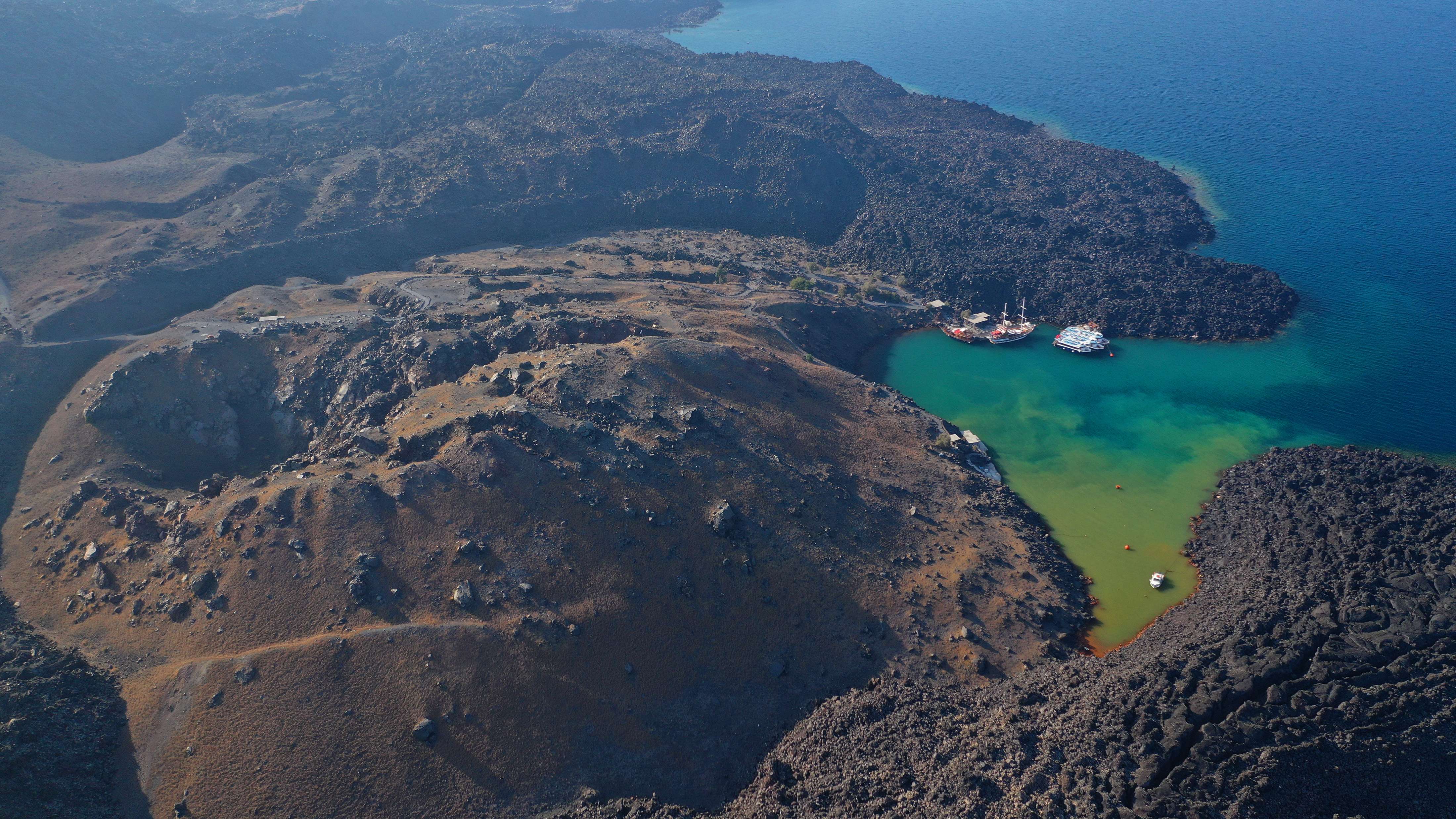 Visit a Volcano on Nea Kameni